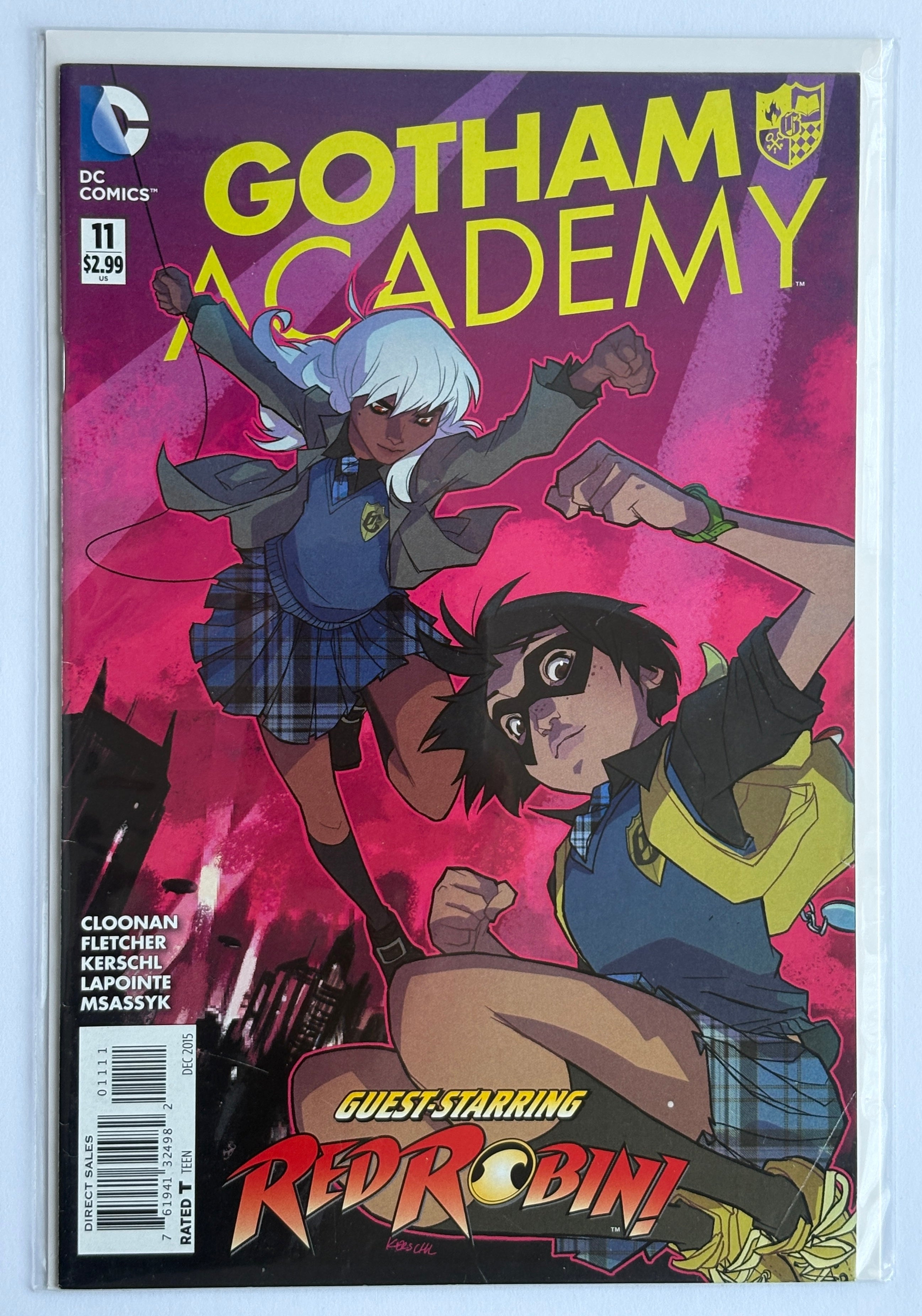 Gotham Academy #11 - New 52 - 1st Printing DC Comics December 2015 F/VF 7.0