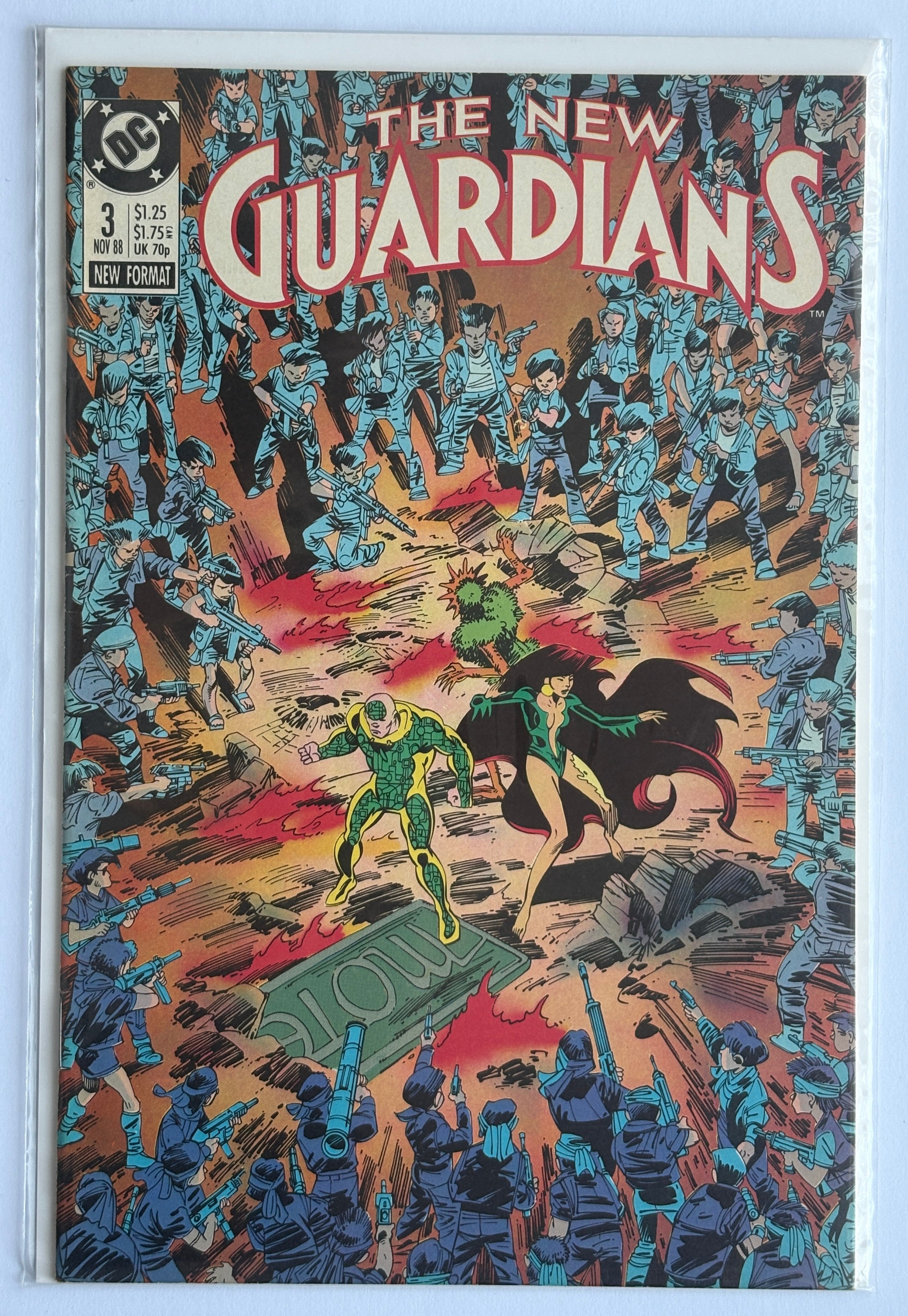 The New Guardians #3 - New Format - DC Comics November 1988 VF- 7.5