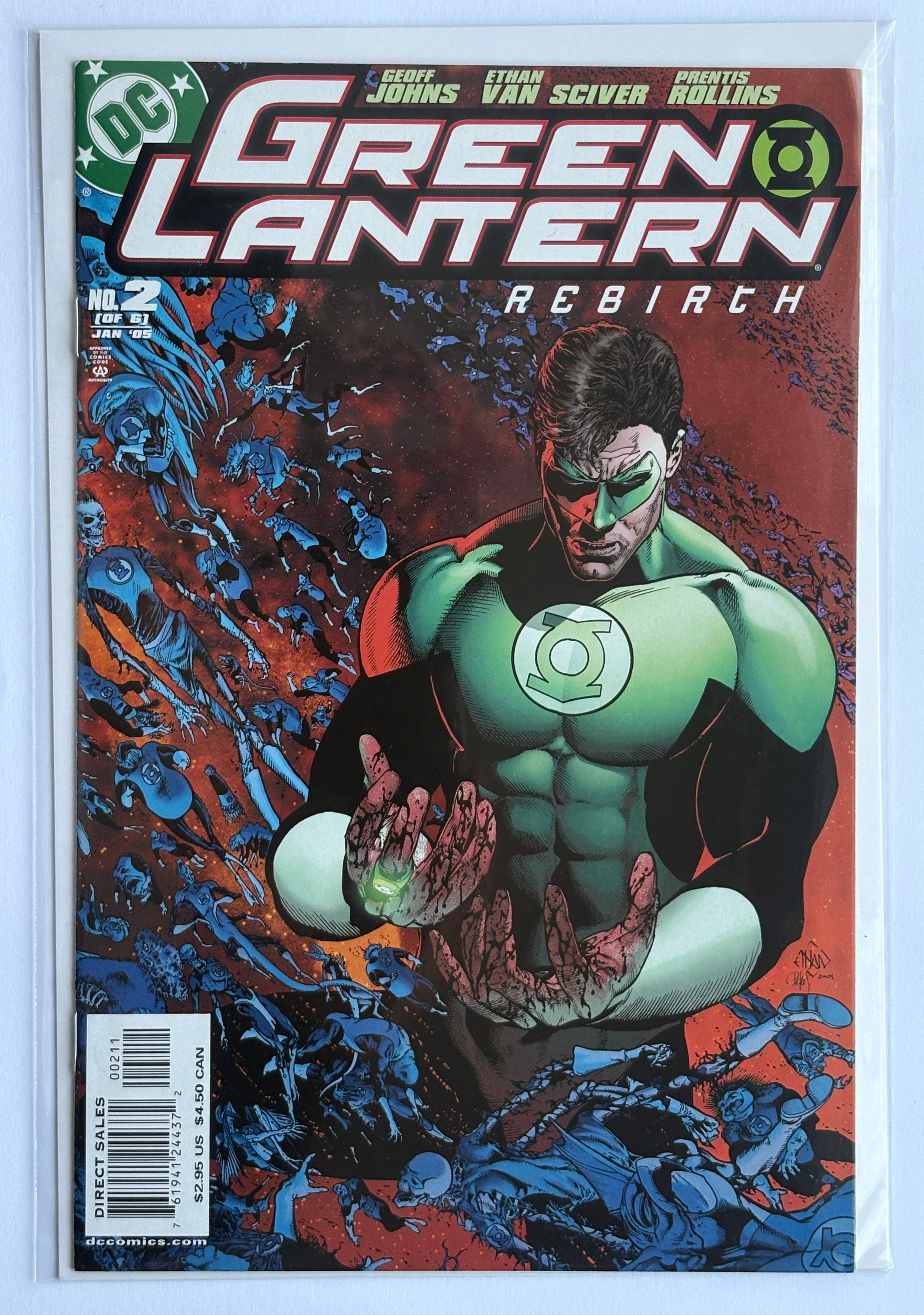 Green Lantern: Rebirth #2 (2 of 6) 1st Printing DC Comics January 2005 VF+ 8.5