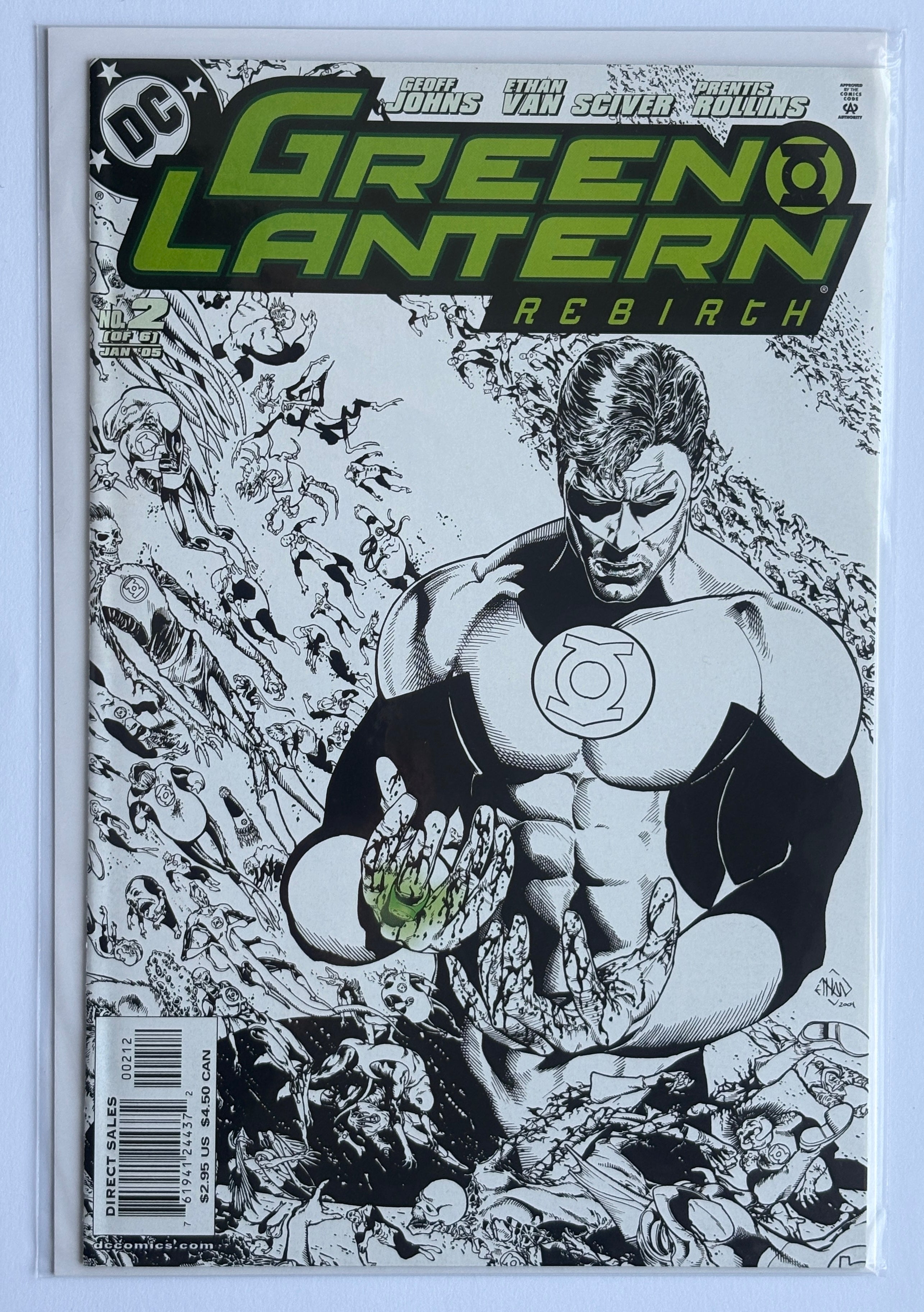 Green Lantern: Rebirth #2 (2 of 6) 2nd Printing DC Comics January 2005 VF+ 8.5