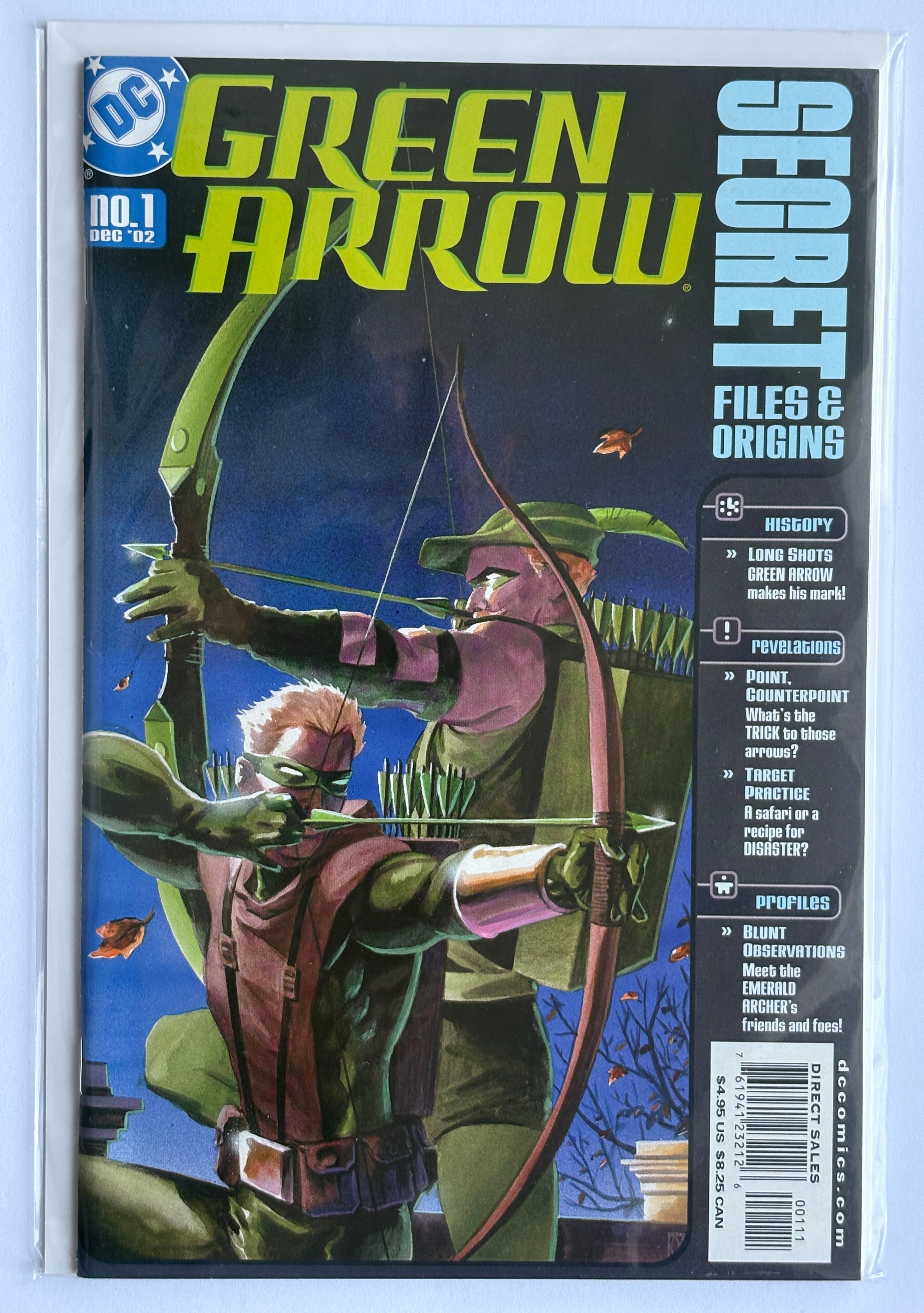Green Arrow Secret Files & Origins #1 - DC Comics December 2002 VF/NM 9.0