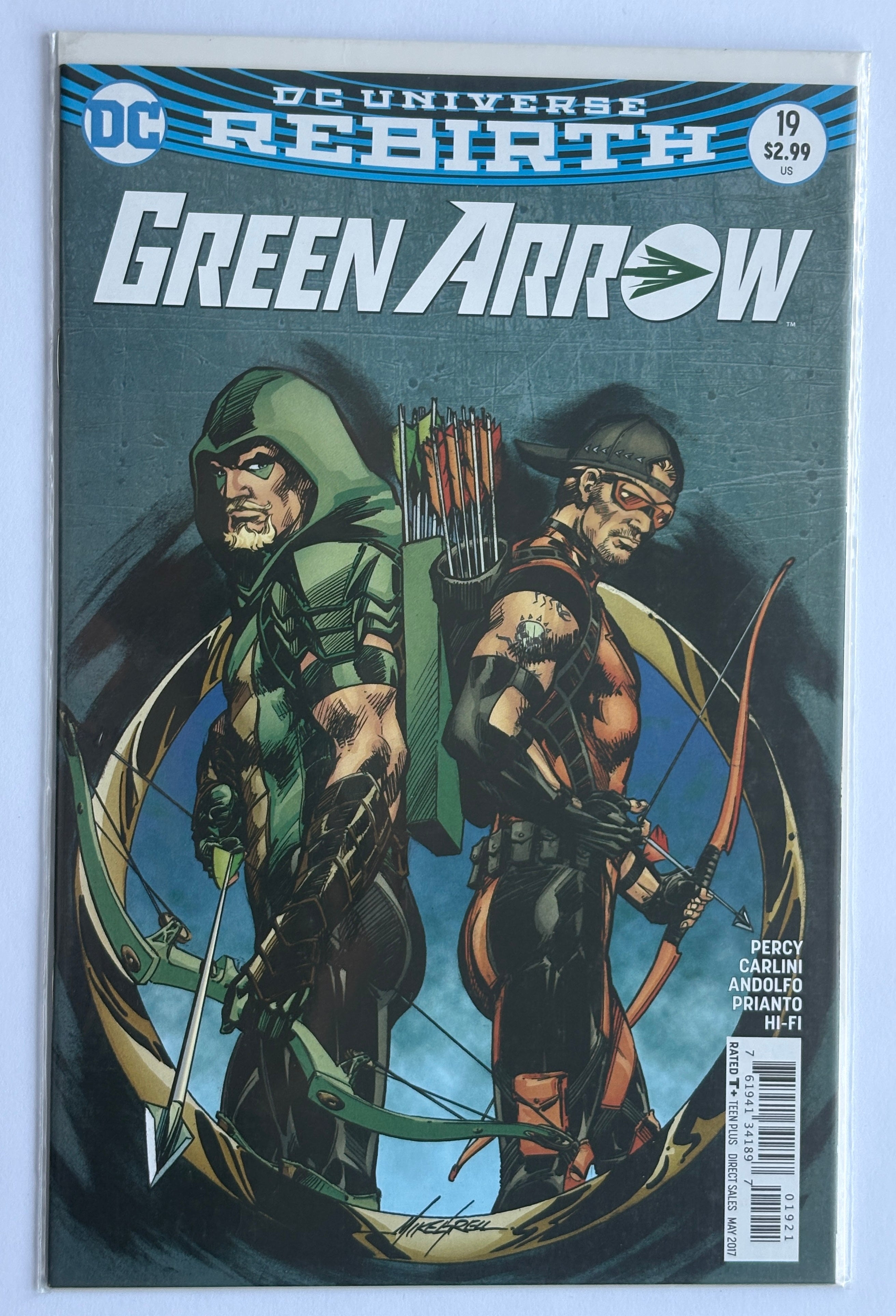 Green Arrow #19 - 1st Print - DC Comics May 2017 VF 8.0