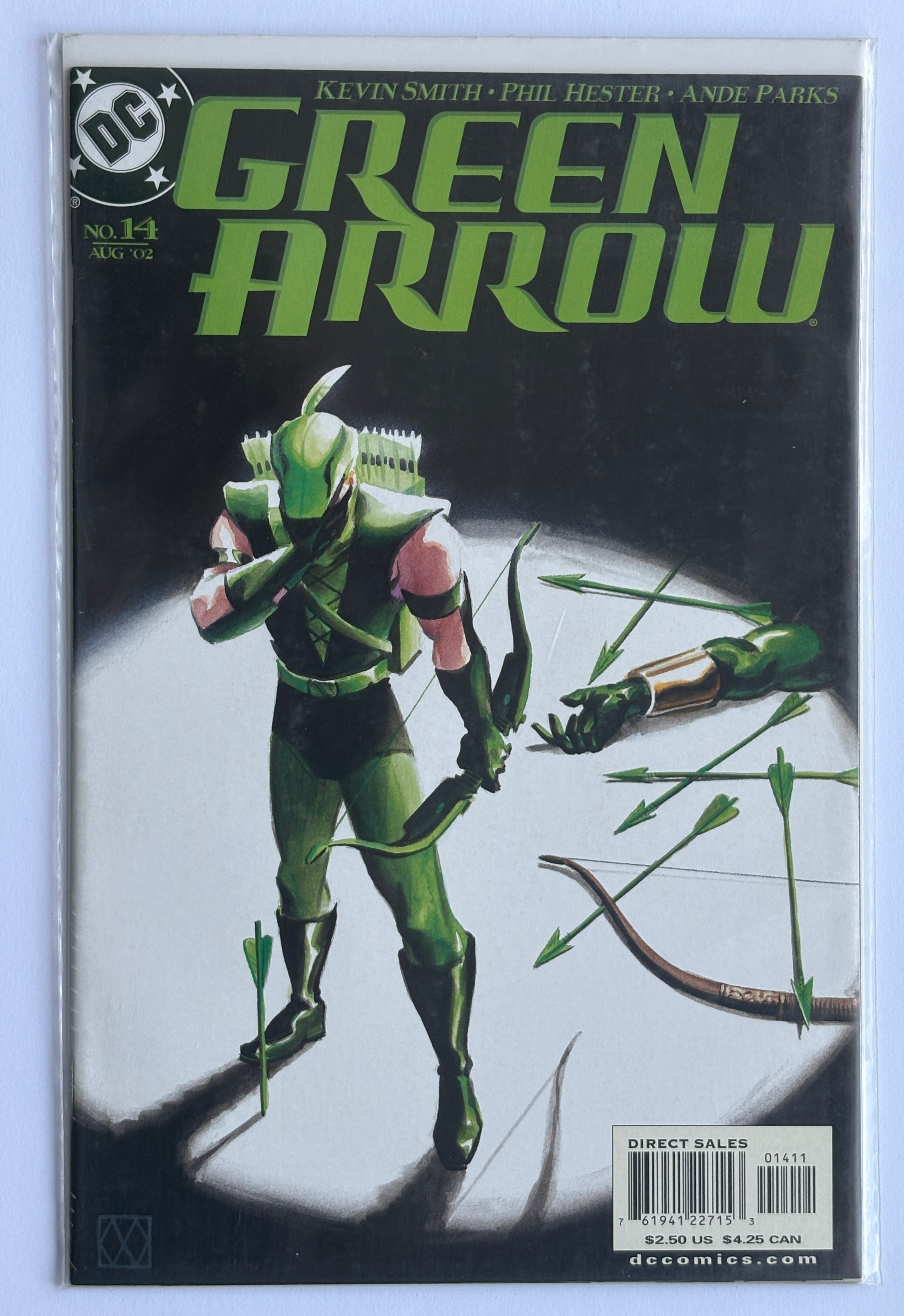 Green Arrow #14 - 1st Print - DC Comics August 2002 VF- 7.5