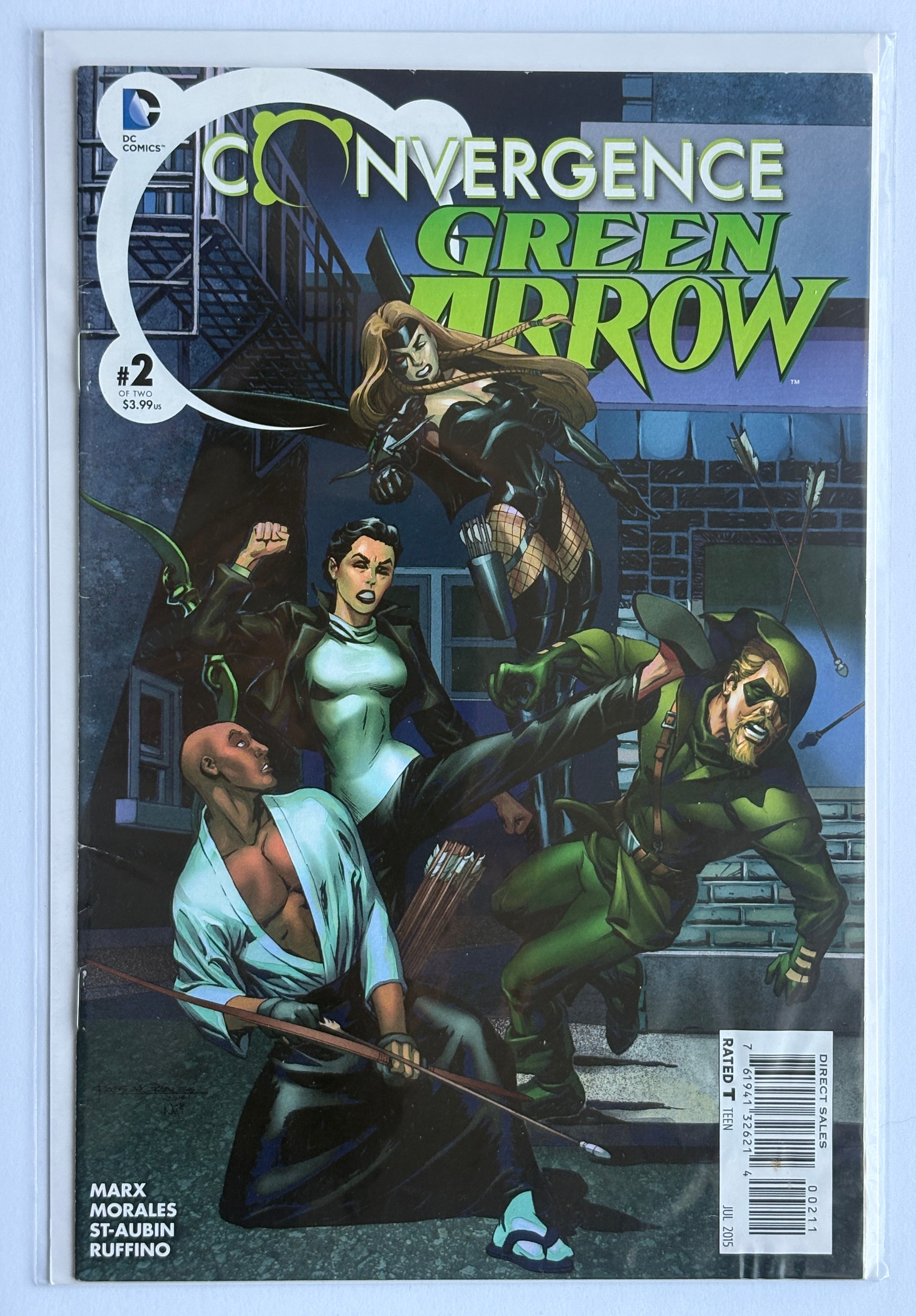 Convergeance Green Arrow #2 (2 of 2) 1st Print - DC Comics July 2015 VG+ 4.5
