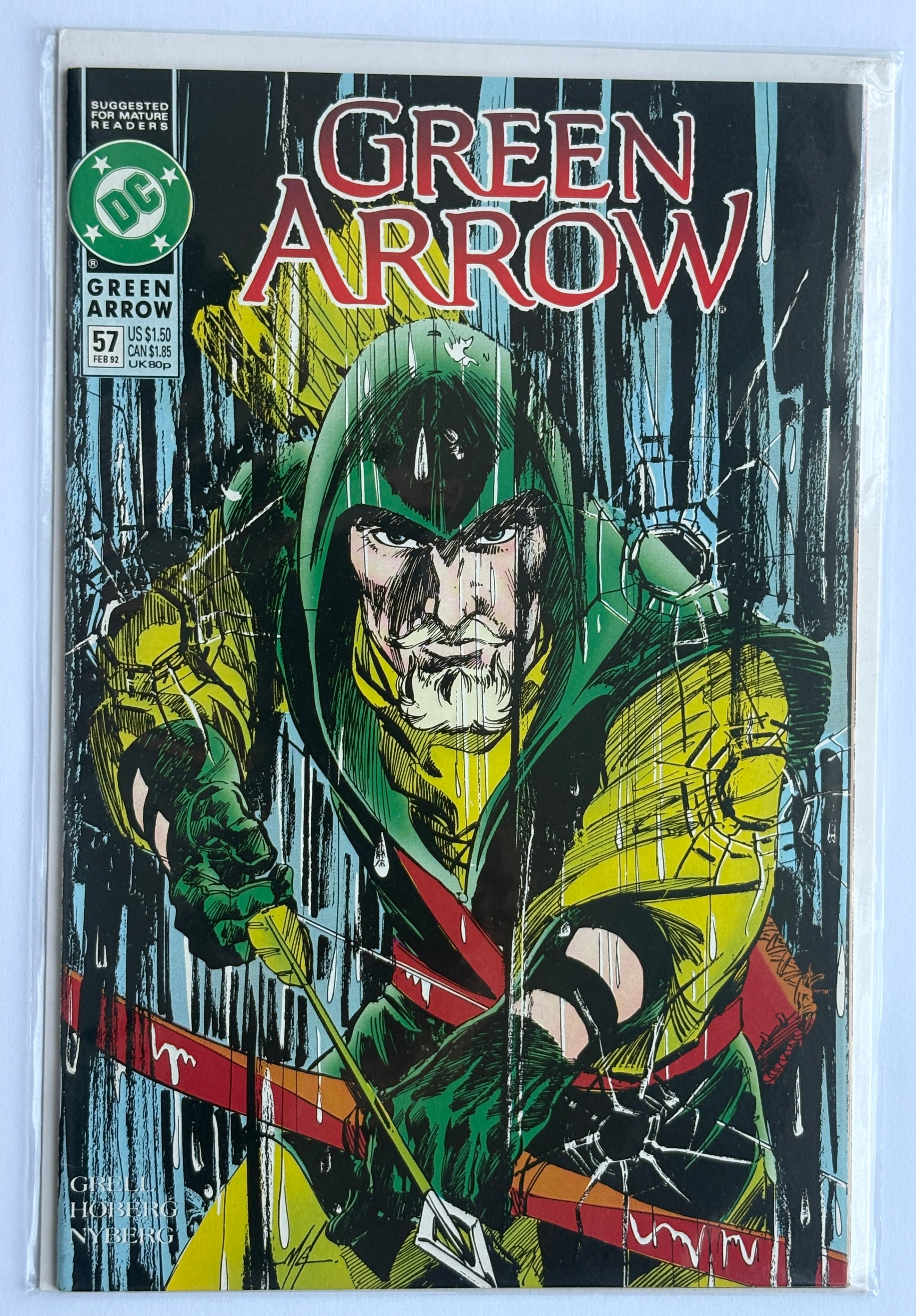 Green Arrow #57 - DC Comics February 1992 VF+ 8.5