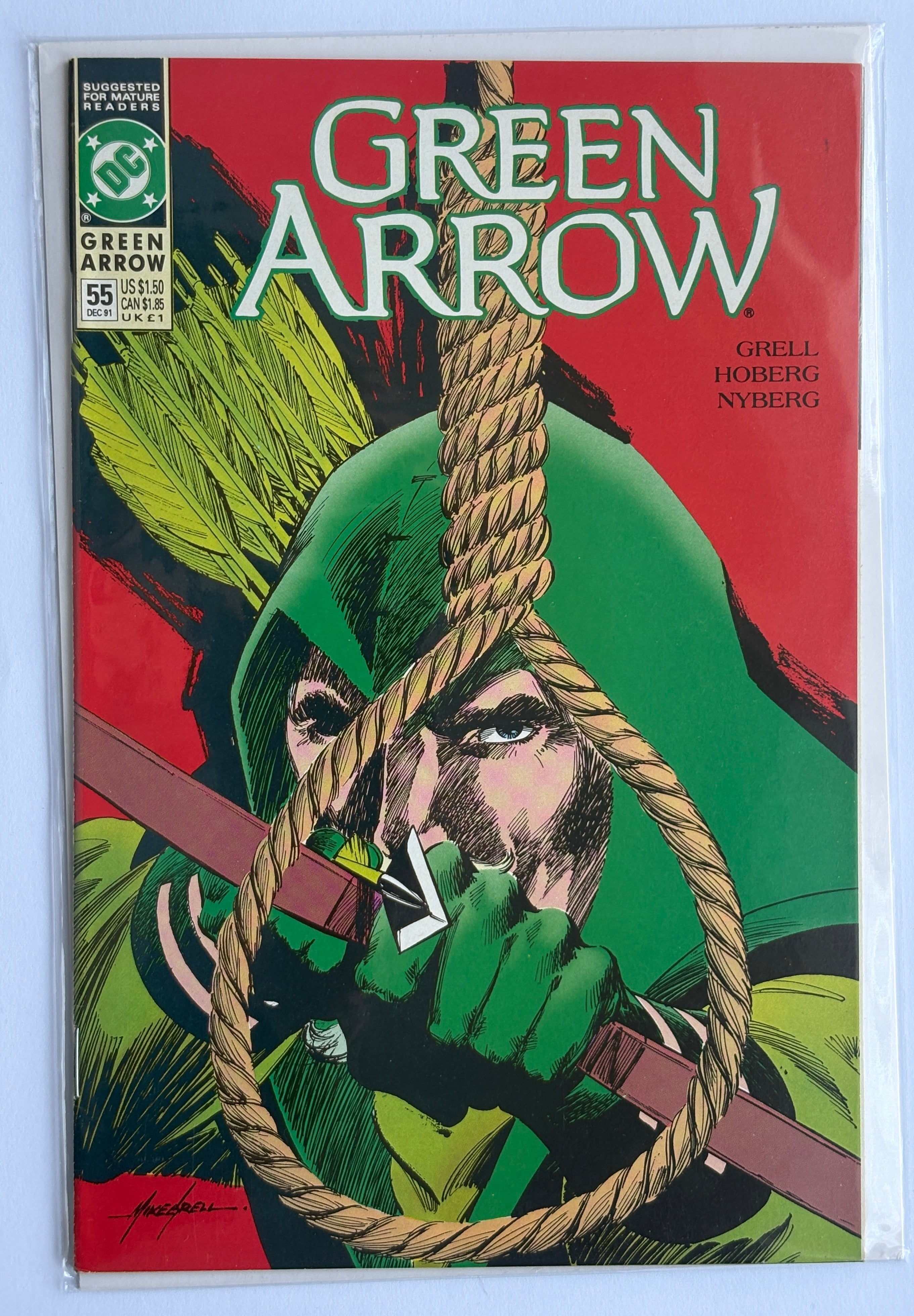 Green Arrow #55 - DC Comics December 1991 VF 8.0