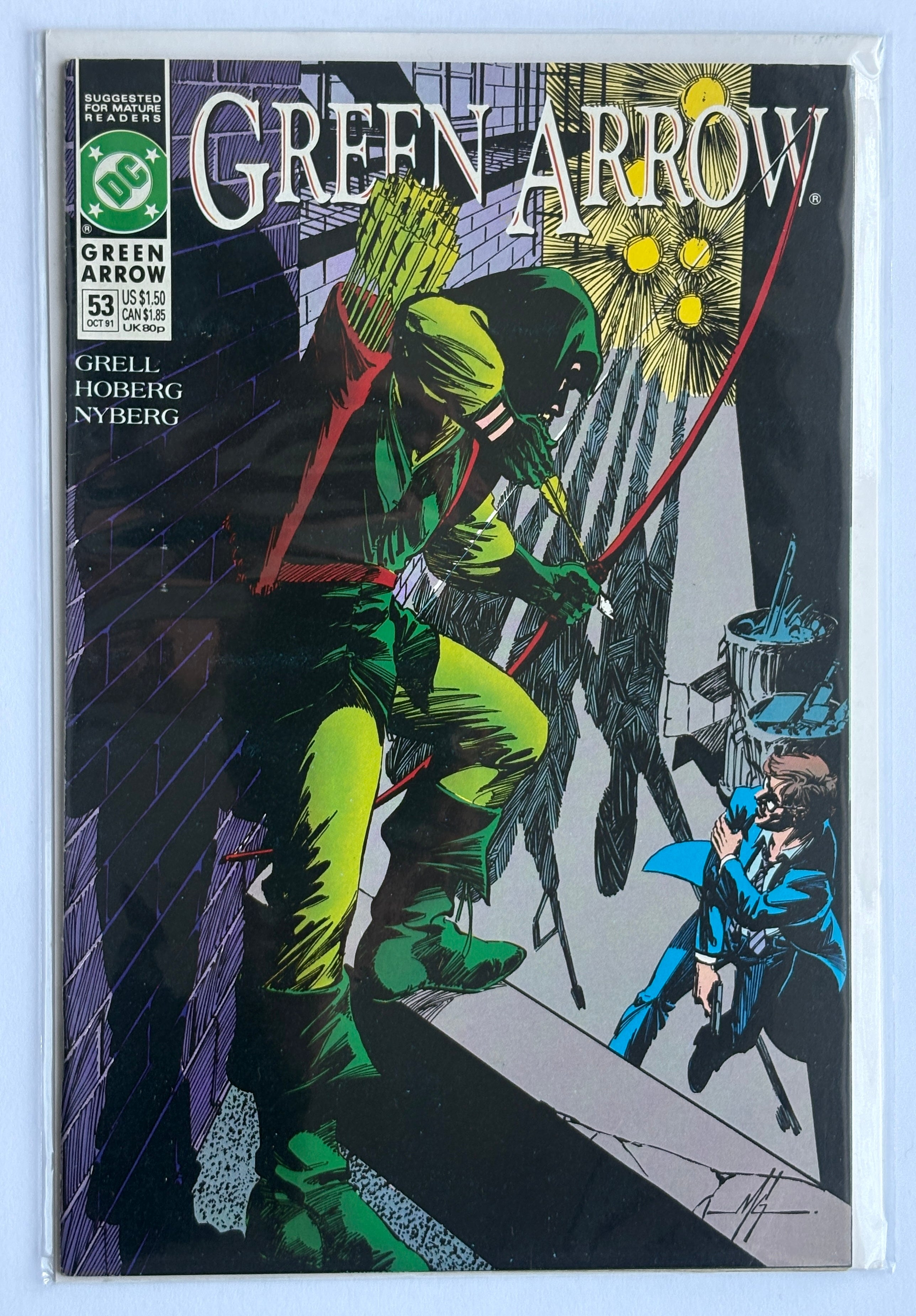 Green Arrow #53 - DC Comics October 1991 VF 8.0