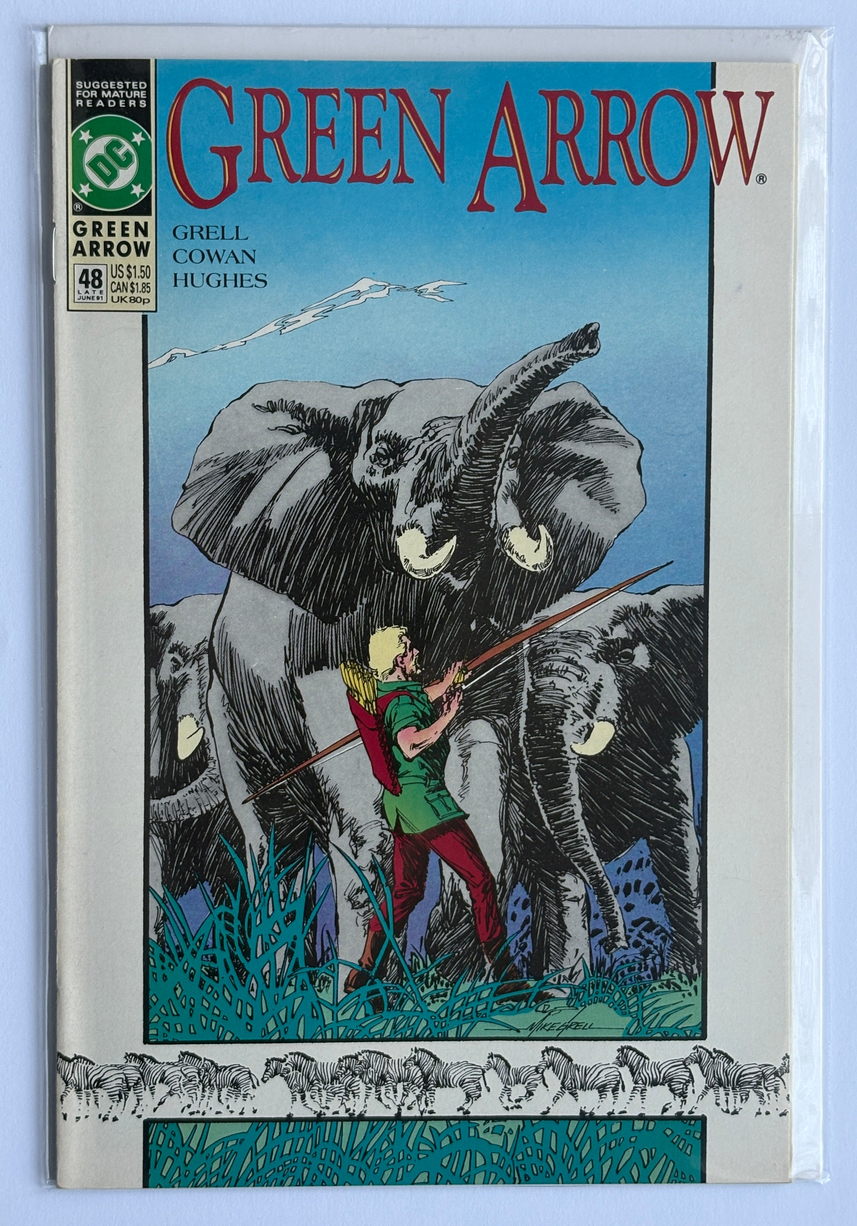 Green Arrow #48 - DC Comics Late June 1991 VF 8.0