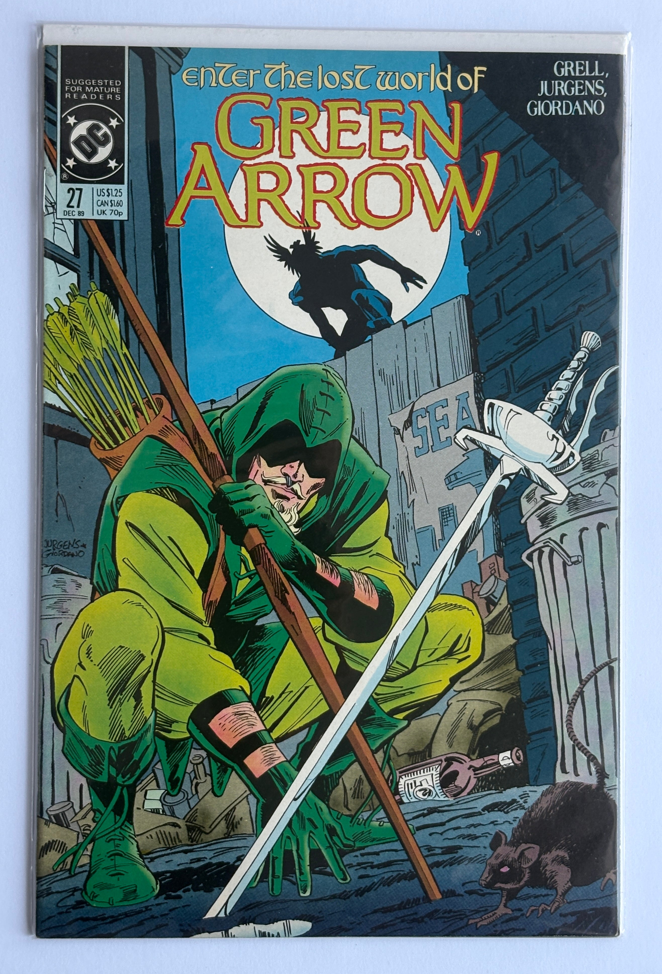 Green Arrow #27 - DC Comics December 1989 VF+ 8.5