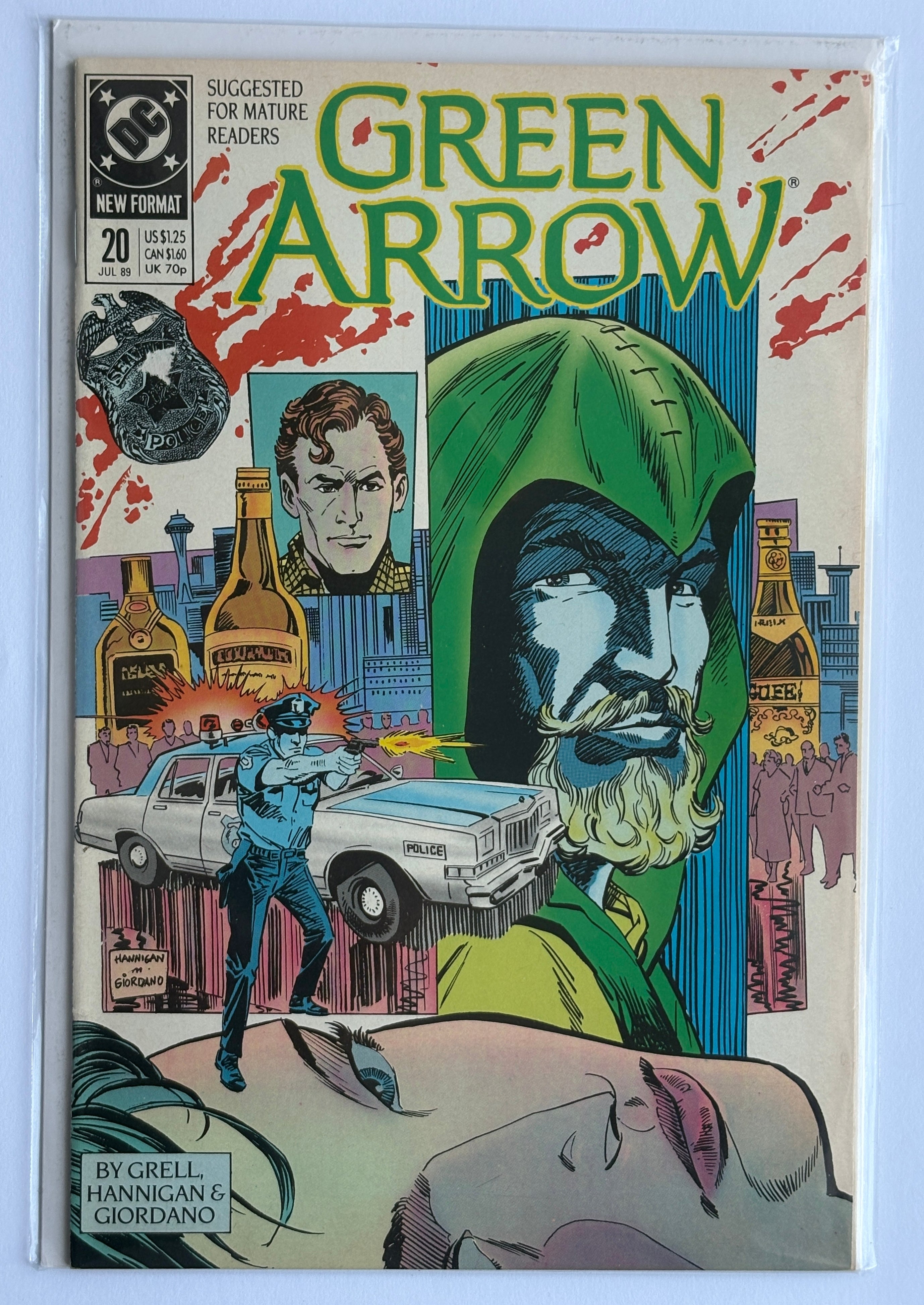 Green Arrow #20 - DC Comics July 1989 FN 6.0