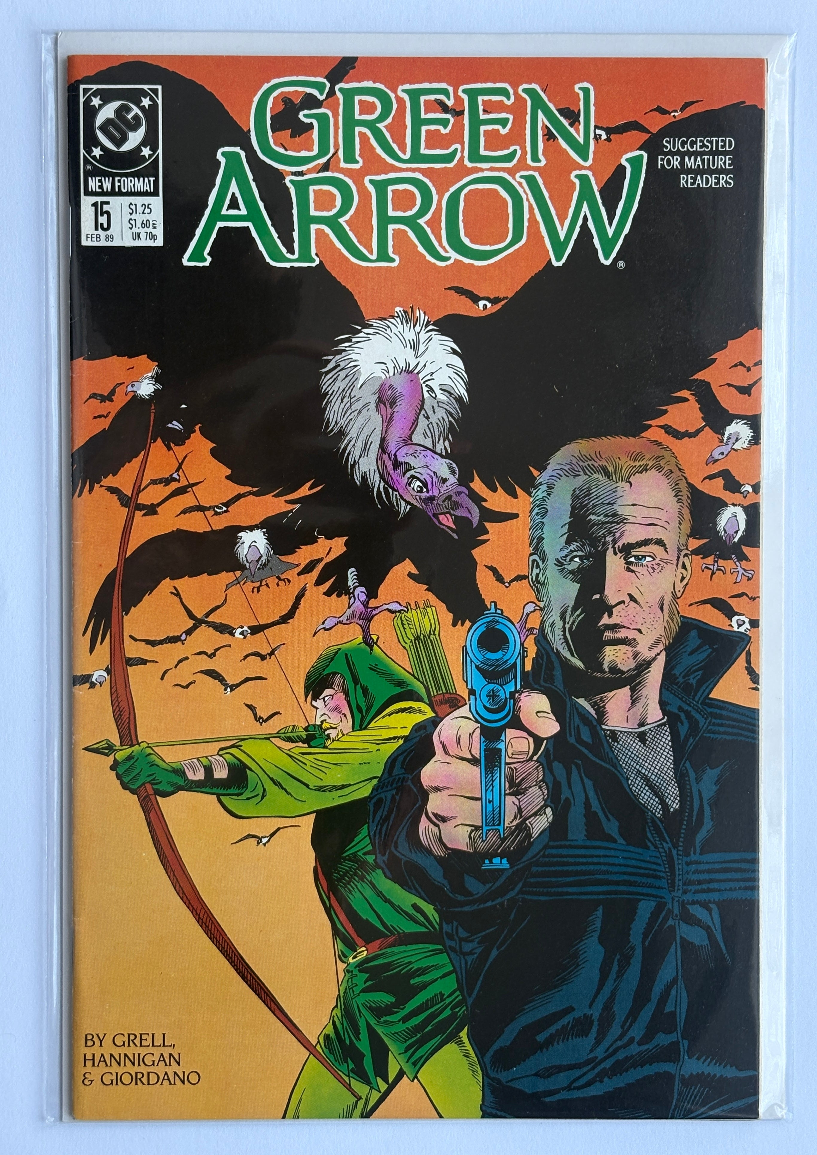Green Arrow #15 - DC Comics February 1989 VF 8.0