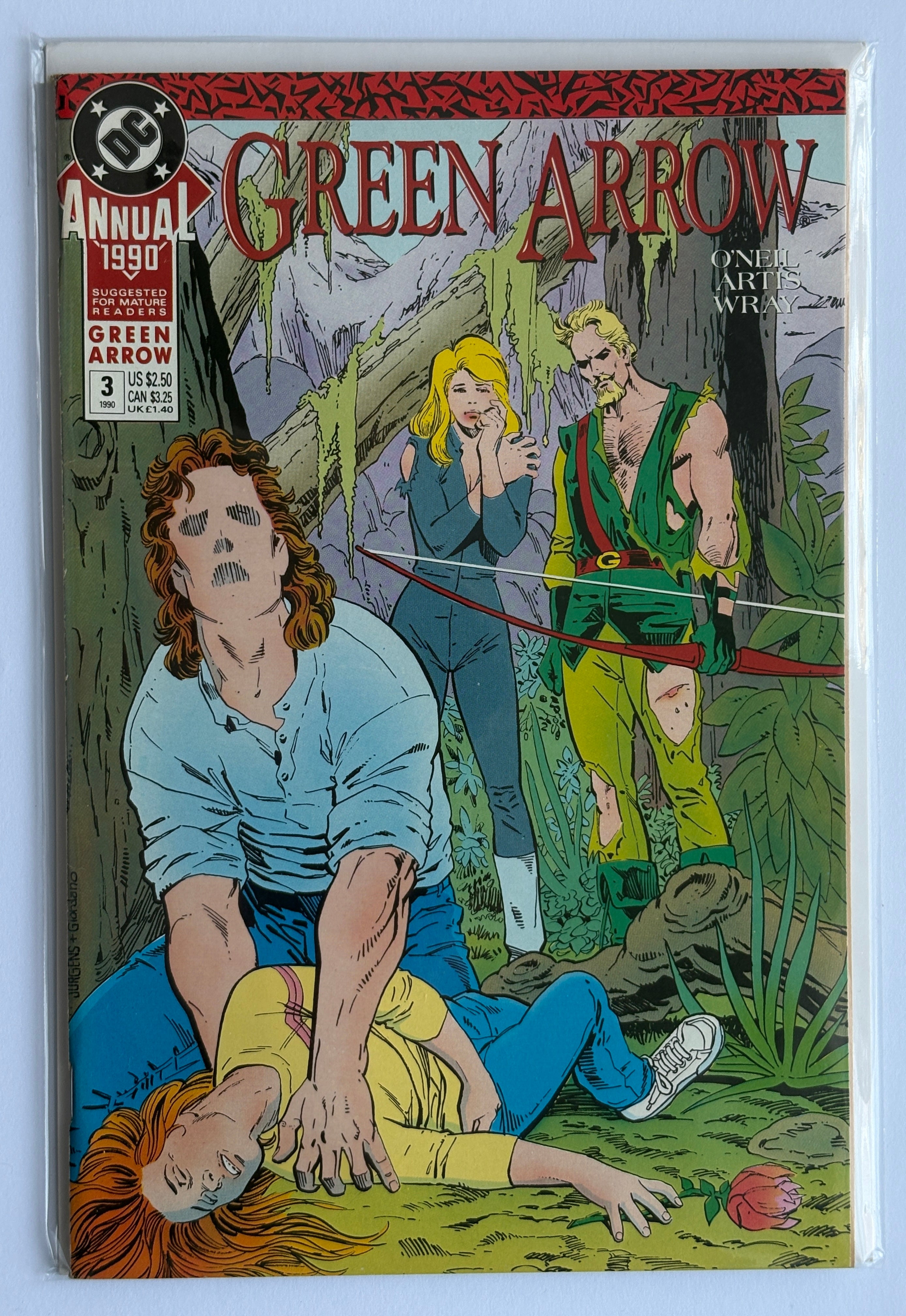 Green Arrow Annual #3 - DC Comics 1990 VF 8.0