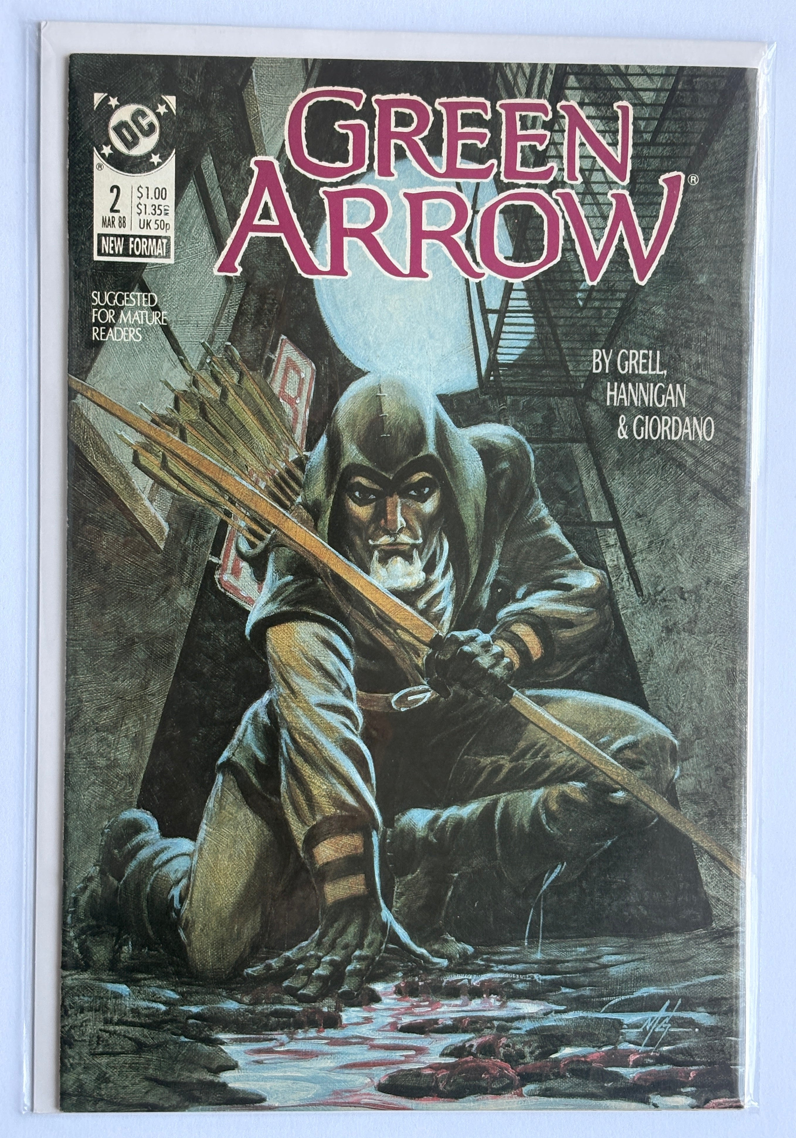 Green Arrow #2 - DC Comics March 1988 VF 8.0
