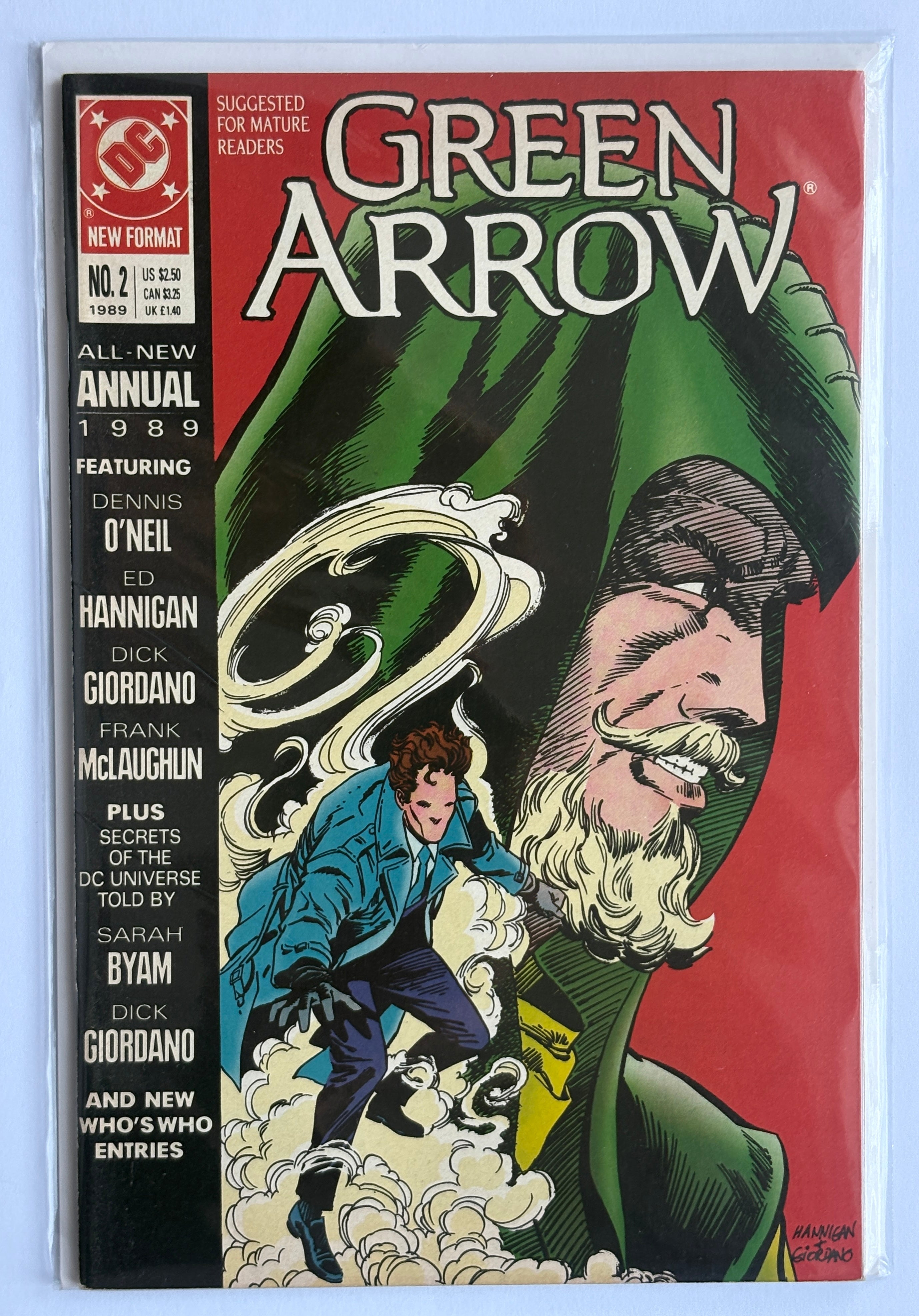 Green Arrow Annual #2 - DC Comics 1989 VF 8.0