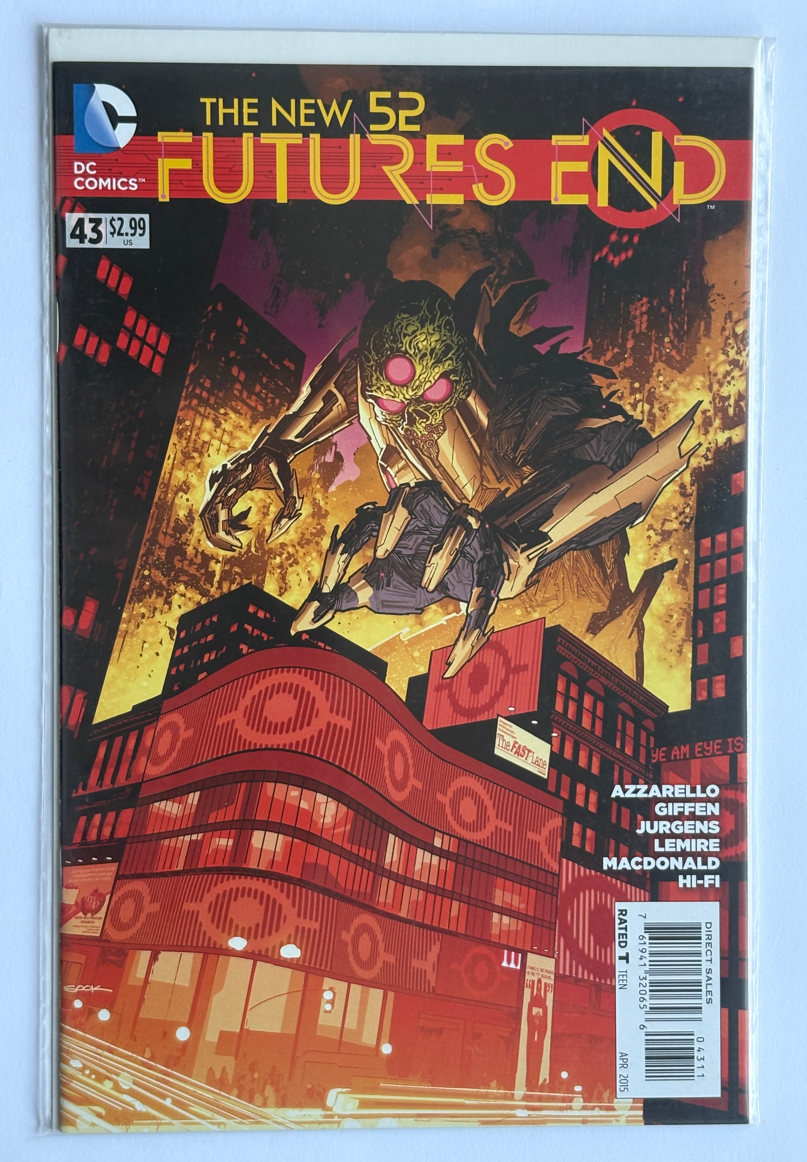 Futures End #43 - 1st Printing DC Comics April 2015 VF+ 8.5