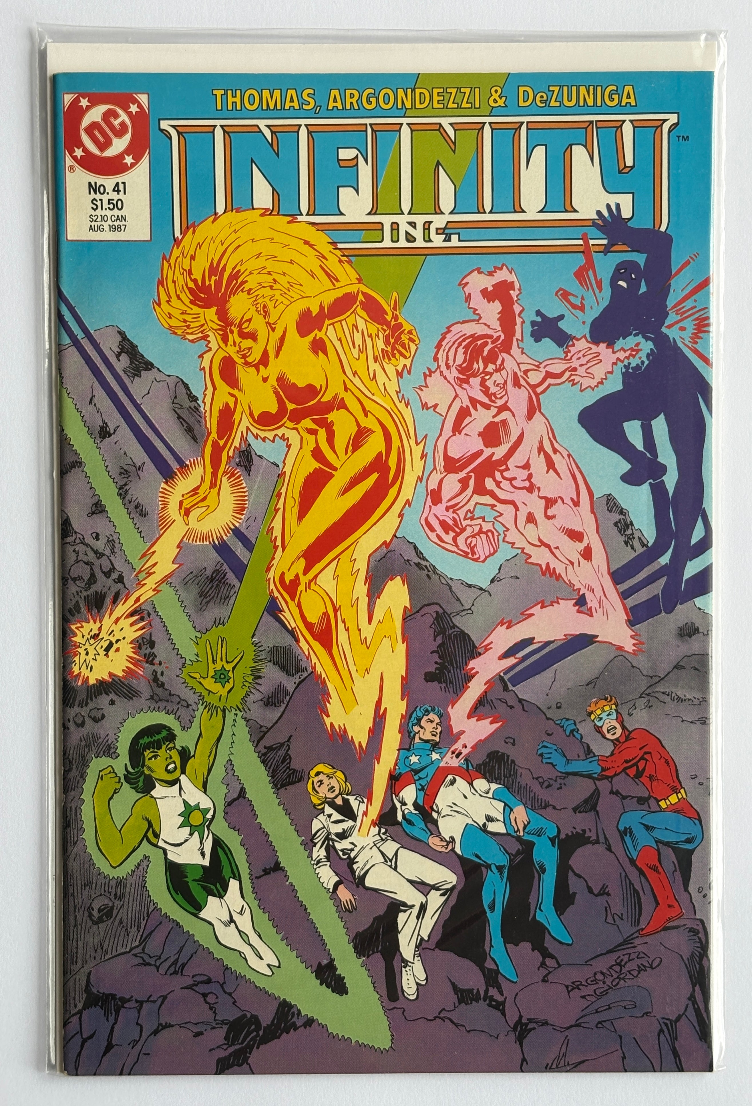 Infinity Inc. #41 - DC Comics - August 1987 VF 8.0