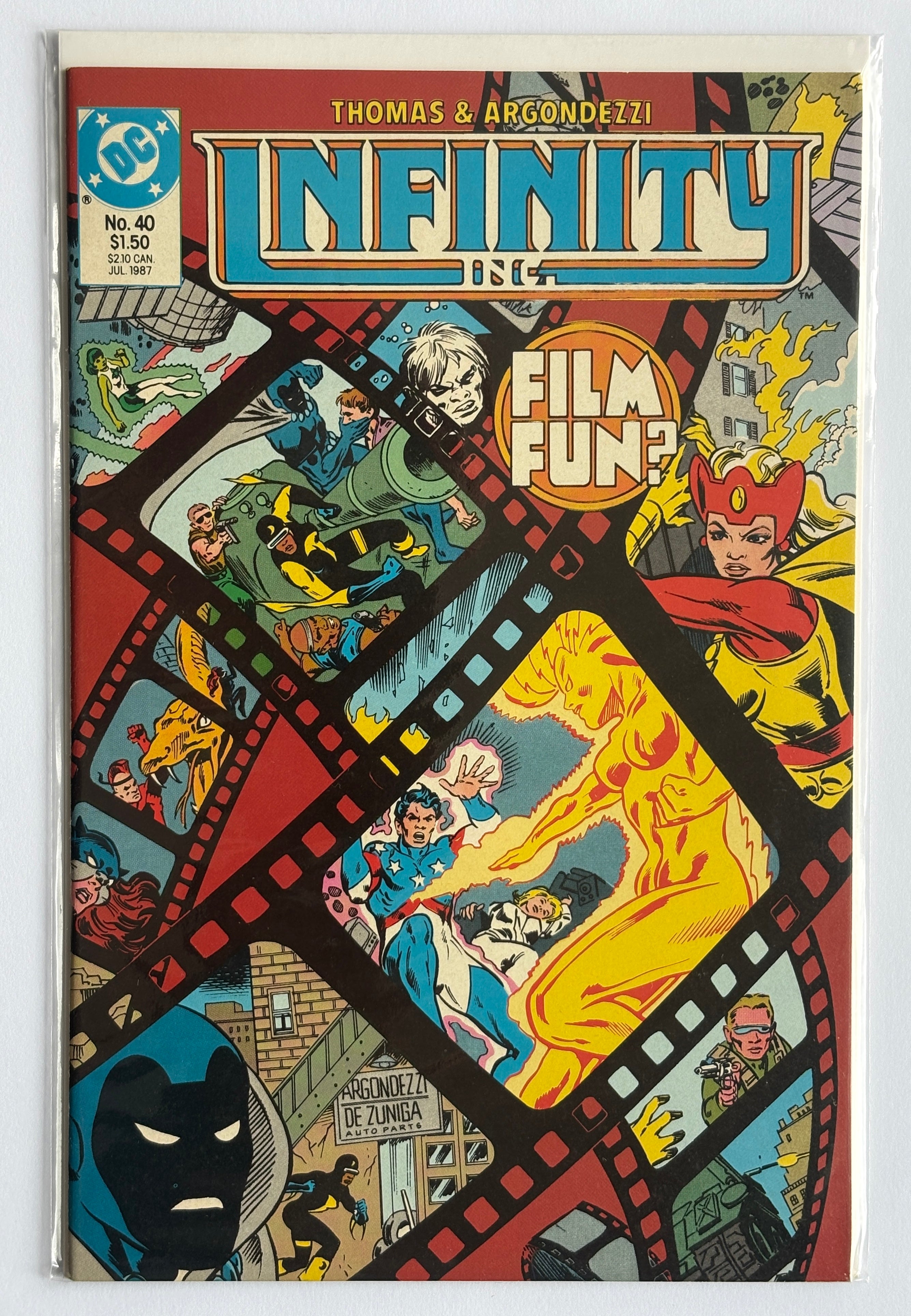 Infinity Inc. #40 - DC Comics - July 1987 VF+ 8.5