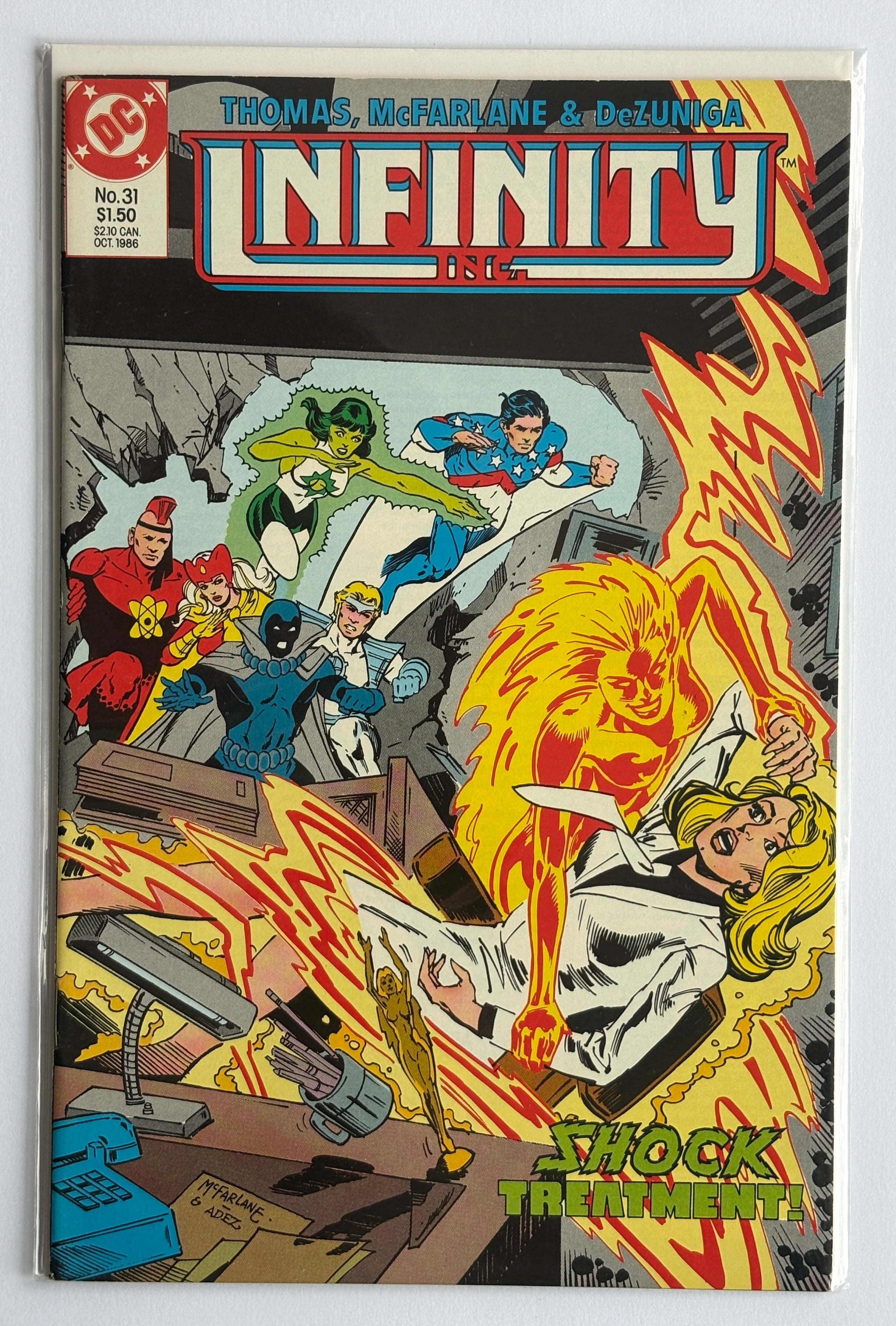 Infinity Inc. #31 - DC Comics - October 1986 VF 8.0