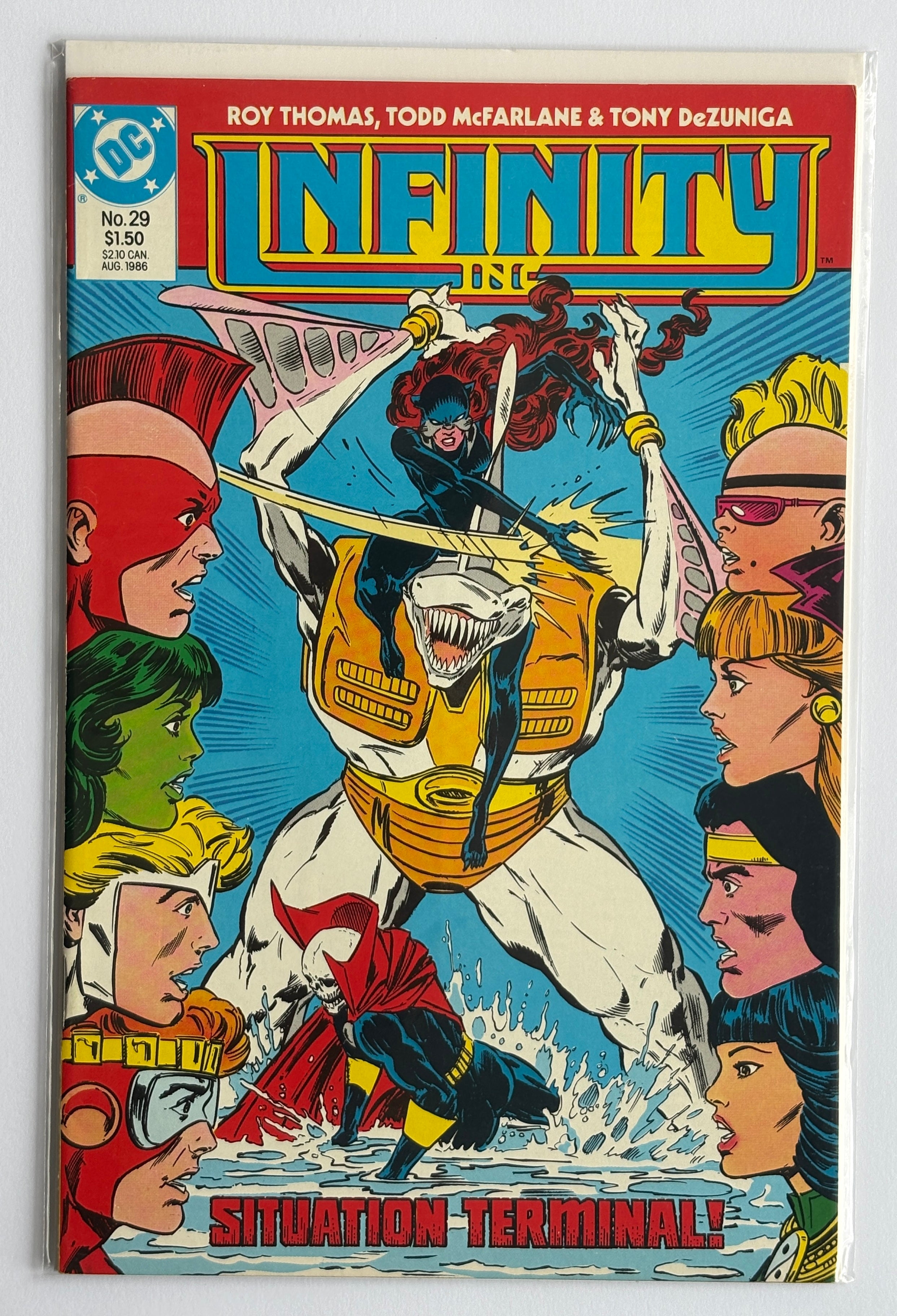 Infinity Inc. #29 - DC Comics - August 1986 VF 8.0