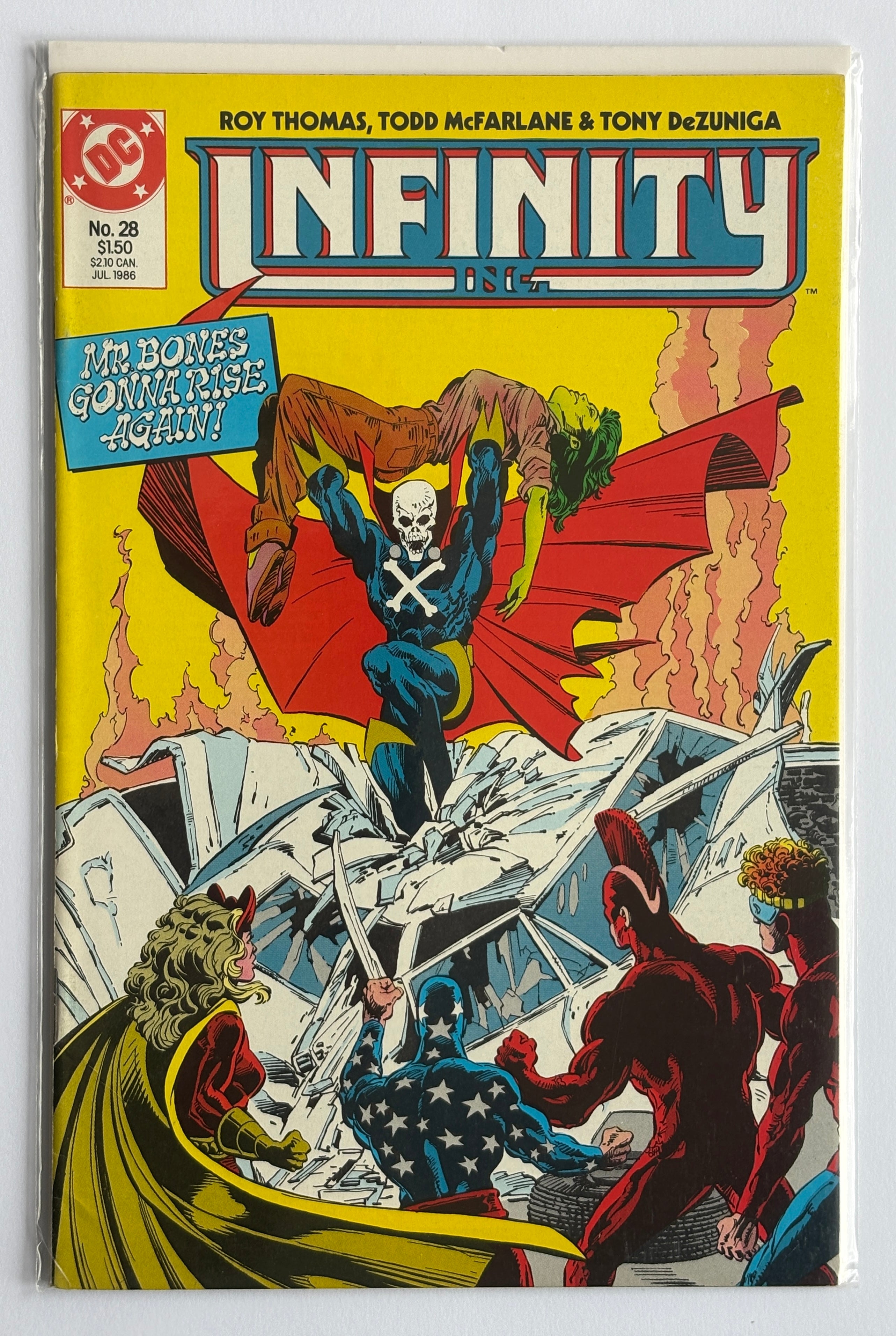 Infinity Inc. #28 - DC Comics - July 1986 VF- 7.5