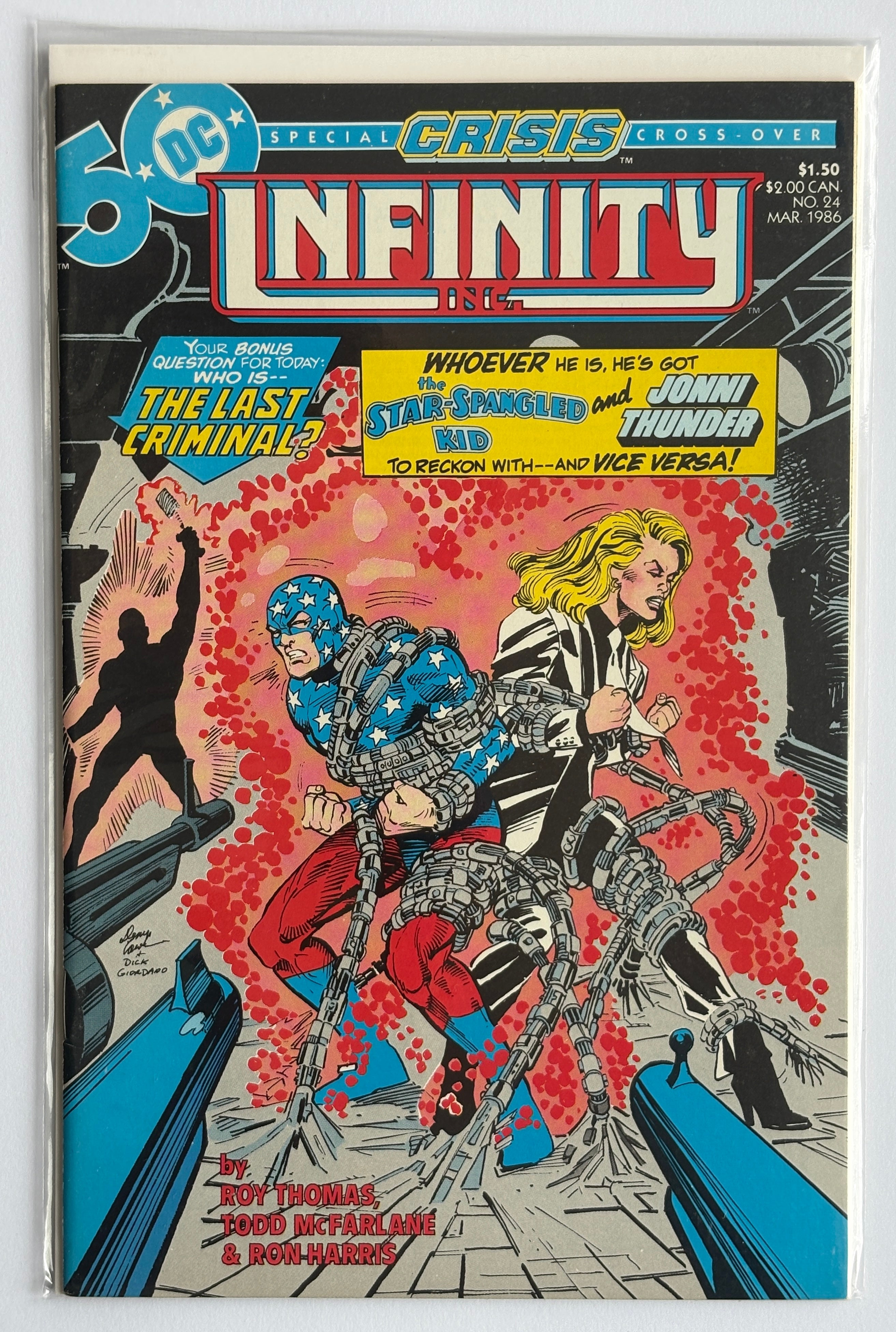 Infinity Inc. #24 - DC Comics - March 1986 VF 8.0