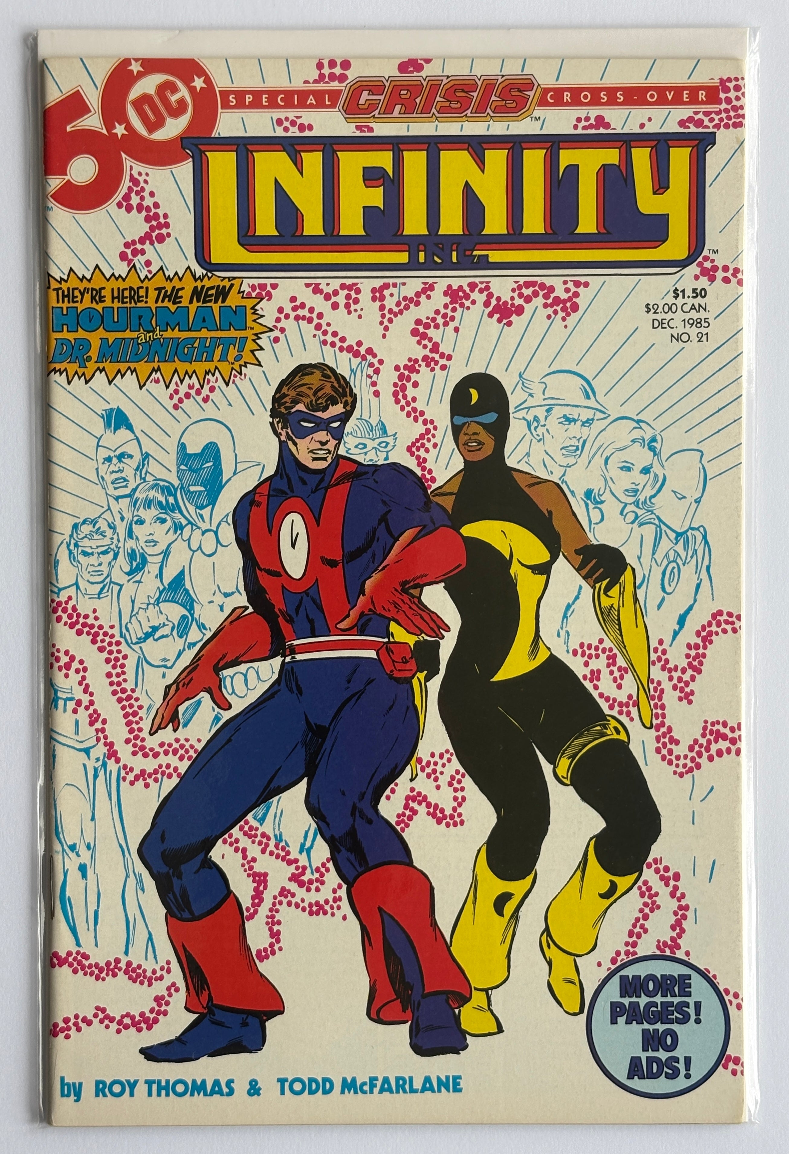 Infinity Inc. #21 - Crisis Cross-Over DC Comics - December 1985 VF 8.0