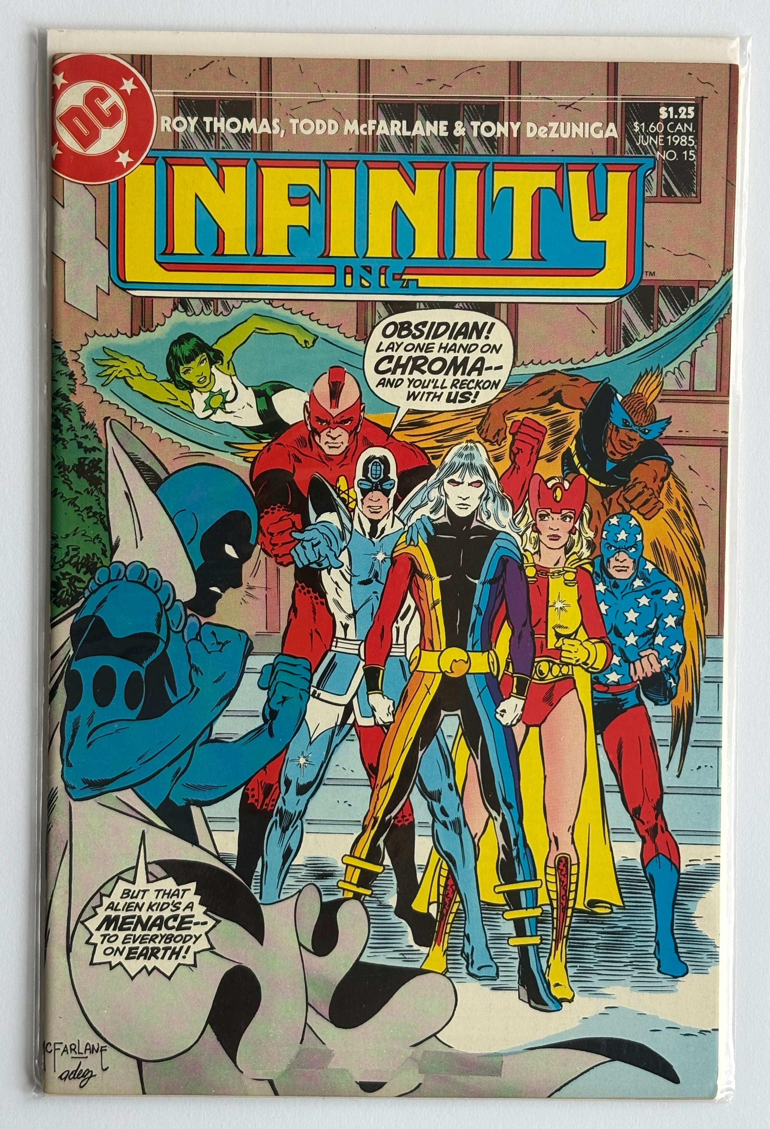 Infinity Inc. #15 - DC Comics - June 1985 VF 8.0