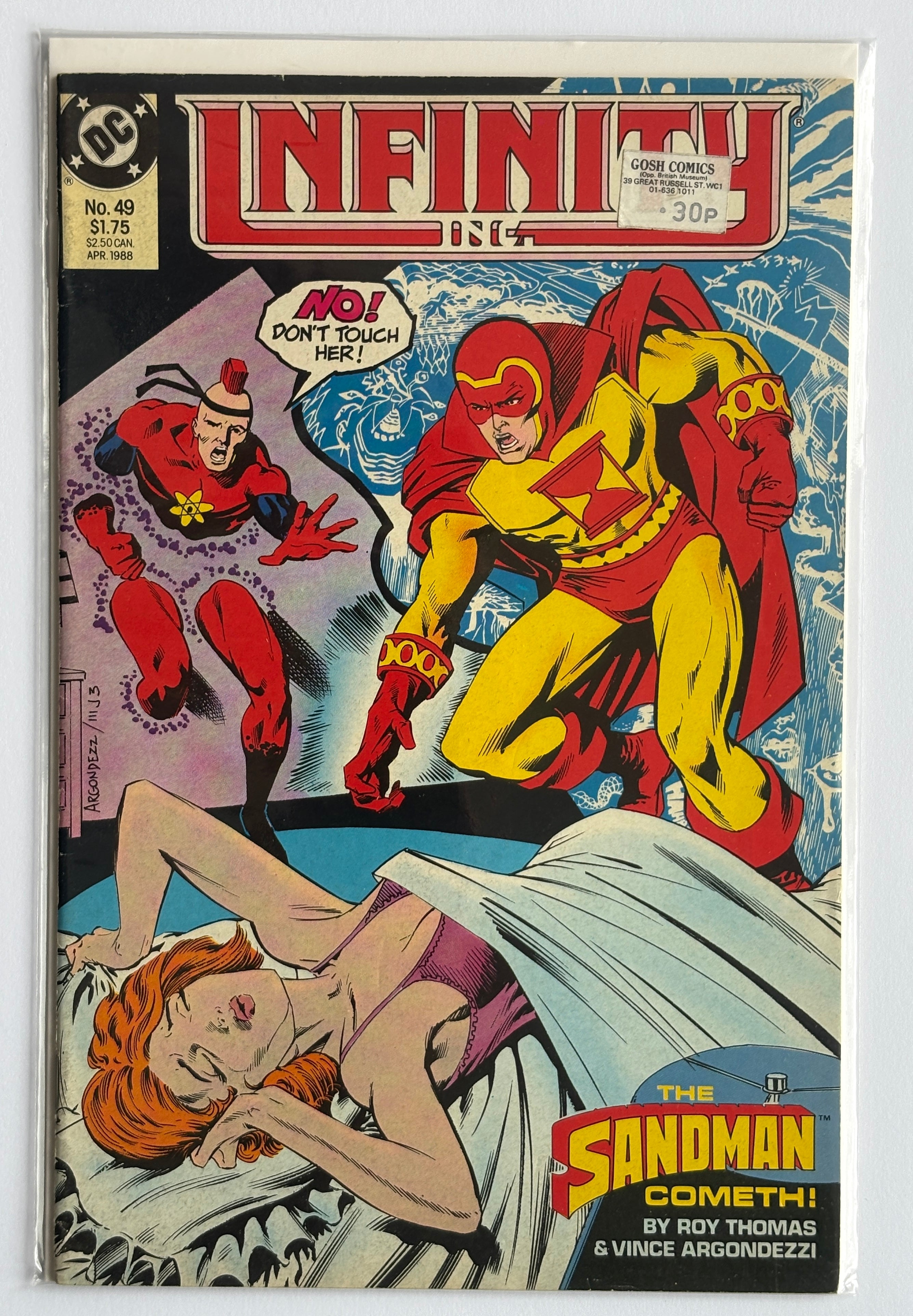 Infinity Inc. #49 - DC Comics - April 1988 FN+ 6.5