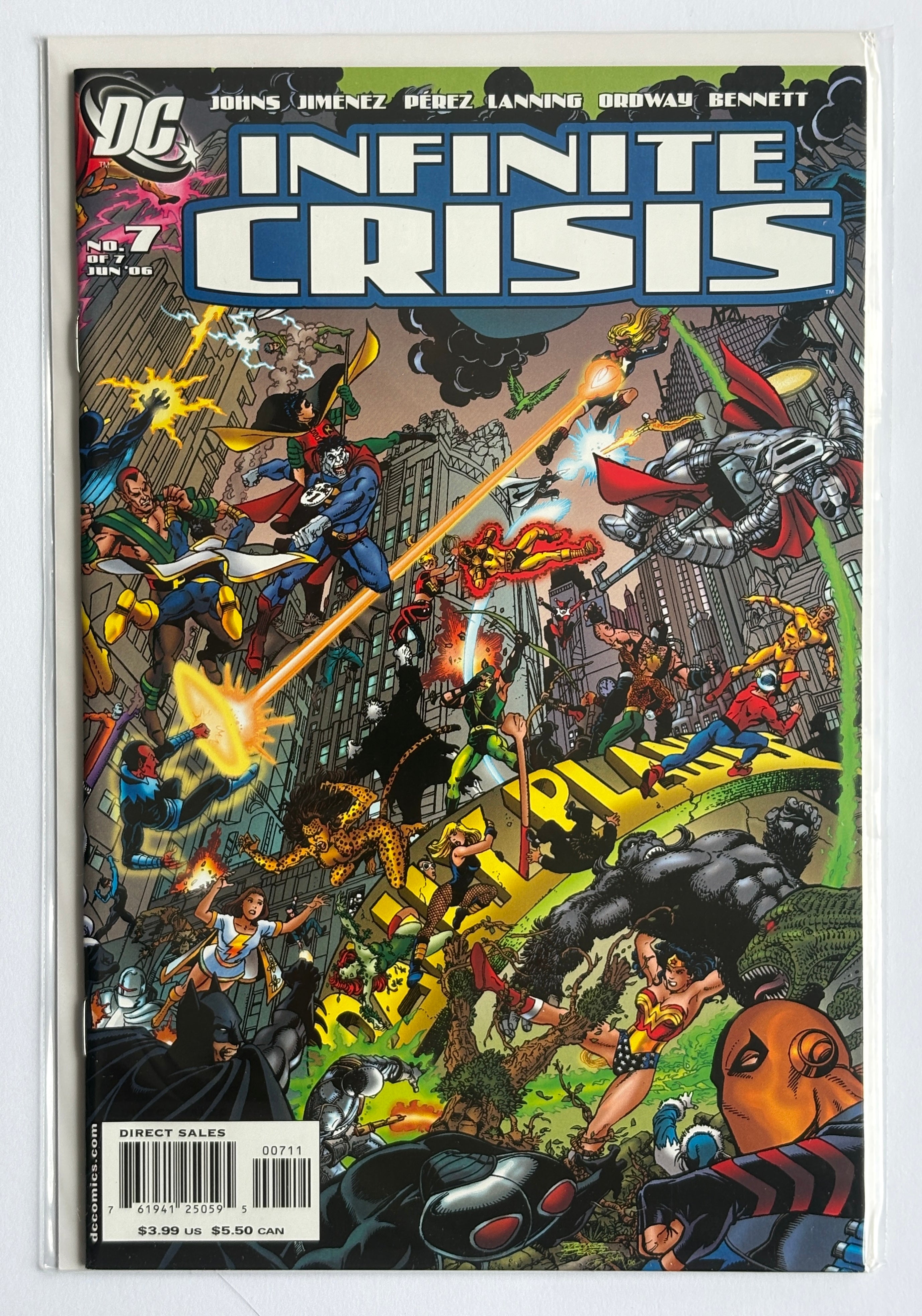 Infinite Crisis #7 (7 of 7) - 1st Printing - DC Comics June 2006 VF+ 8.5