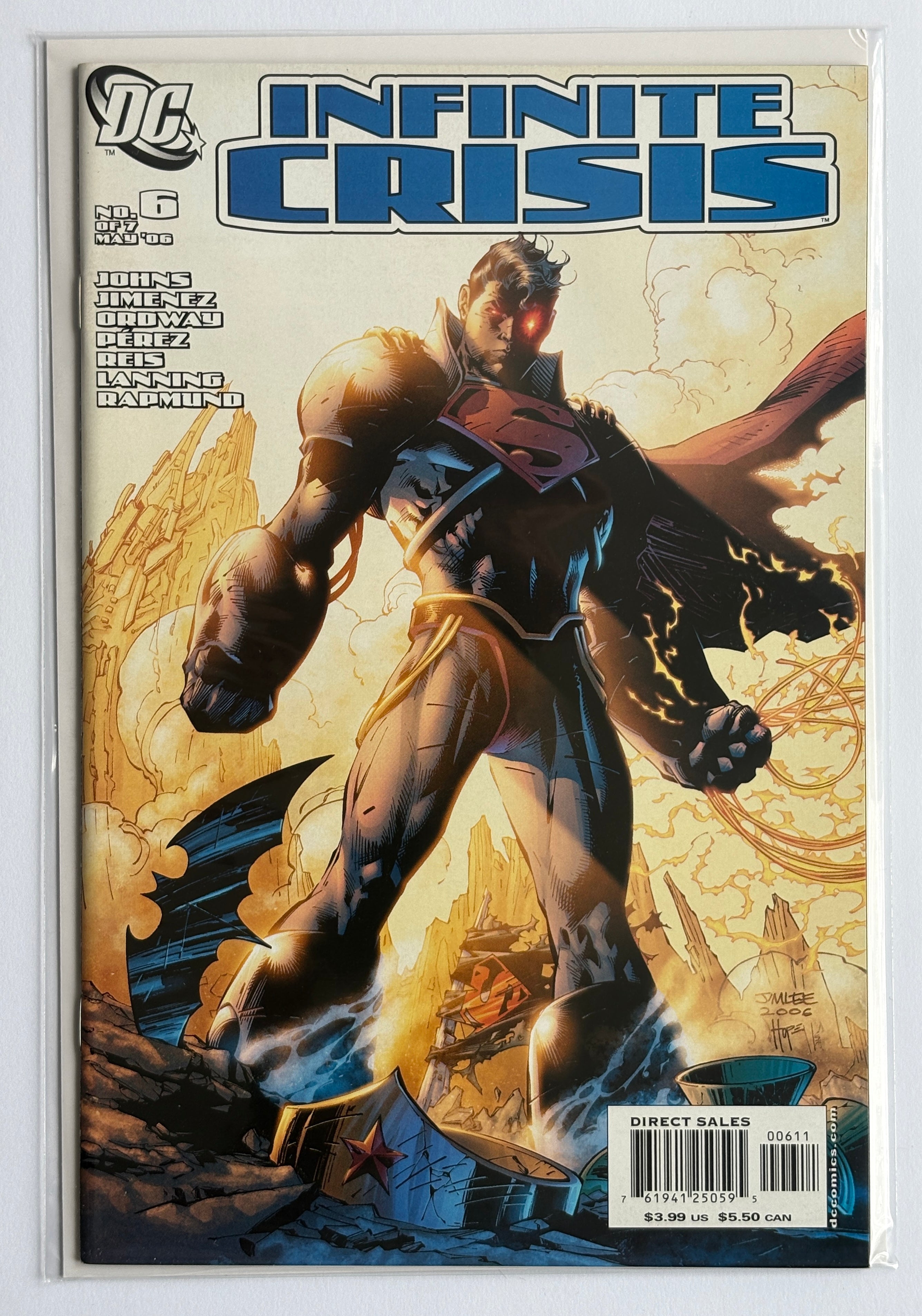 Infinite Crisis #6 (6 of 7) - 1st Printing - DC Comics May 2006 NM- 9.2
