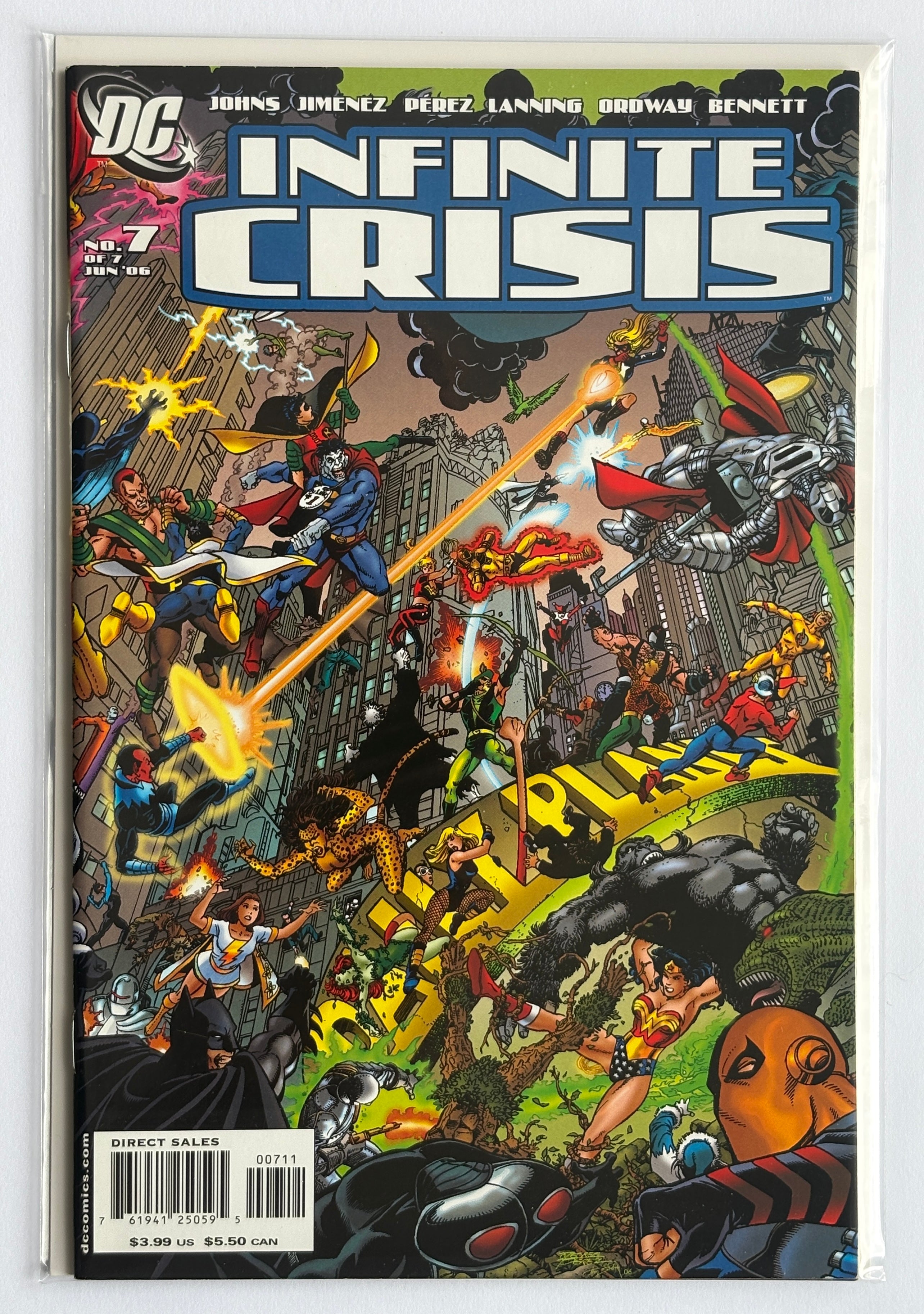 Infinite Crisis #7 (7 of 7) - 1st Printing - DC Comics June 2006 VF+ 8.5