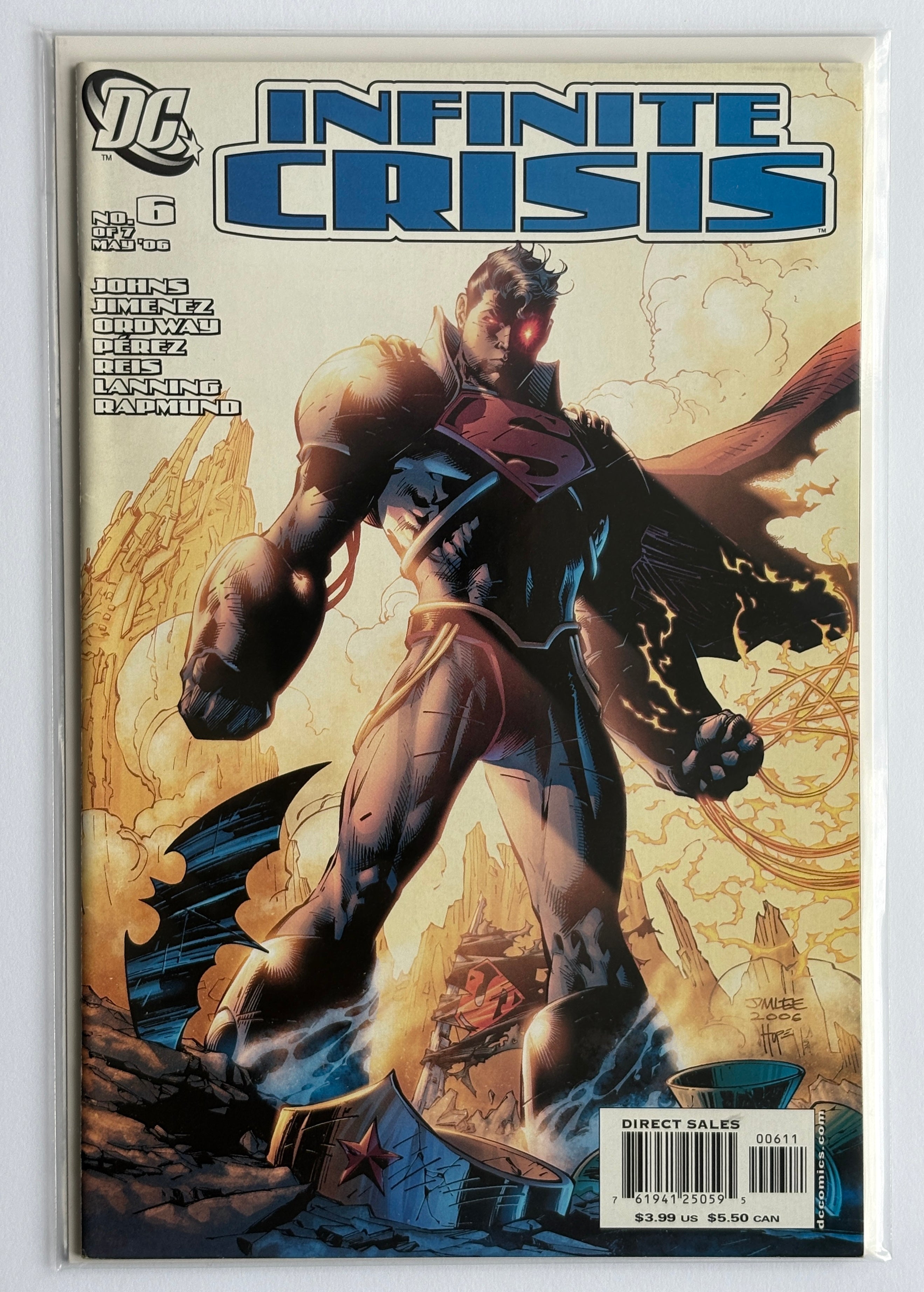 Infinite Crisis #6 (6 of 7) - 1st Printing - DC Comics May 2006 VF+ 8.5