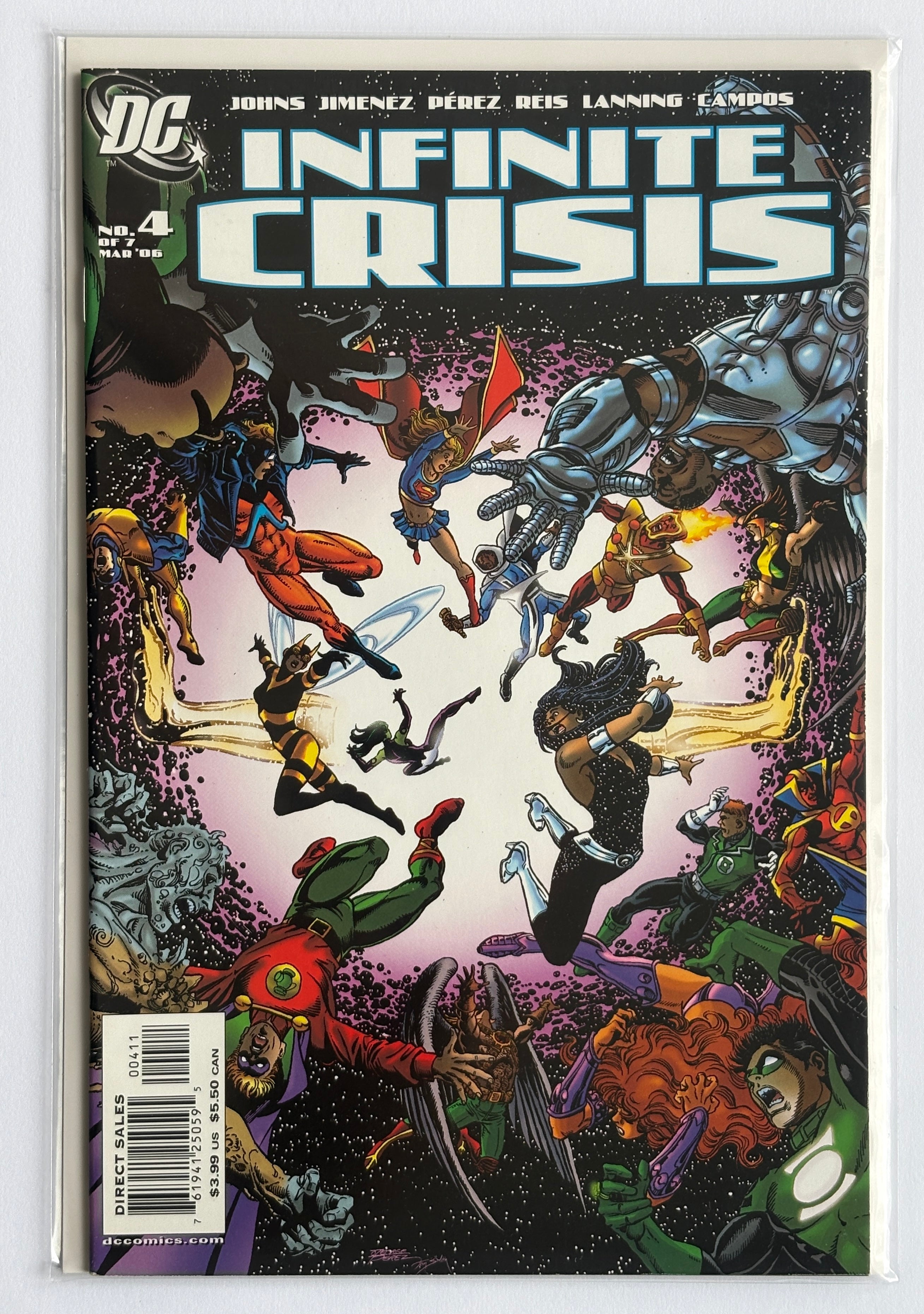 Infinite Crisis #4 (4 of 7) - 1st Printing - DC Comics March 2006 VF+ 8.5
