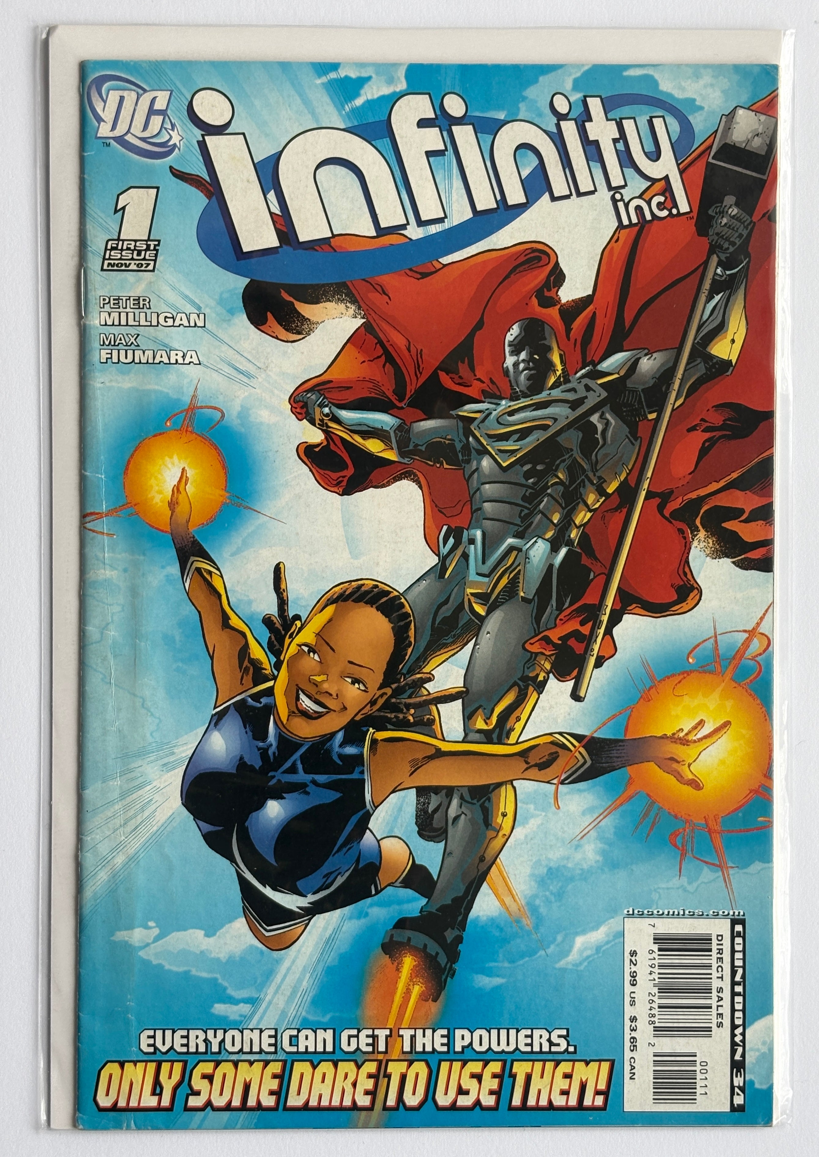 Infinity Inc. #1 - 1st Printing DC Comics November 2007 FN 6.0