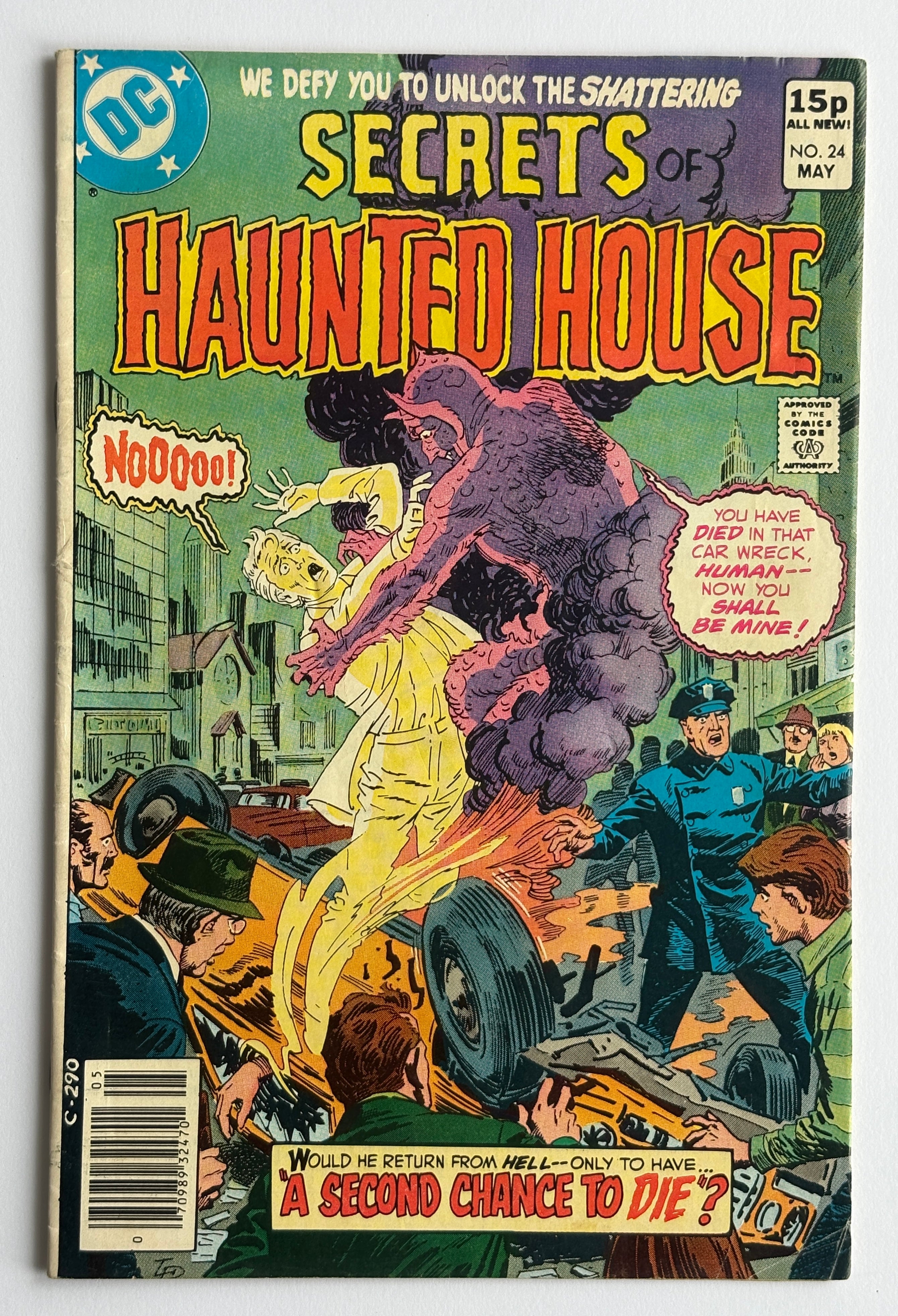 Secrets of Haunted House #24 - UK Variant DC Comics May 1980  FN 6.0