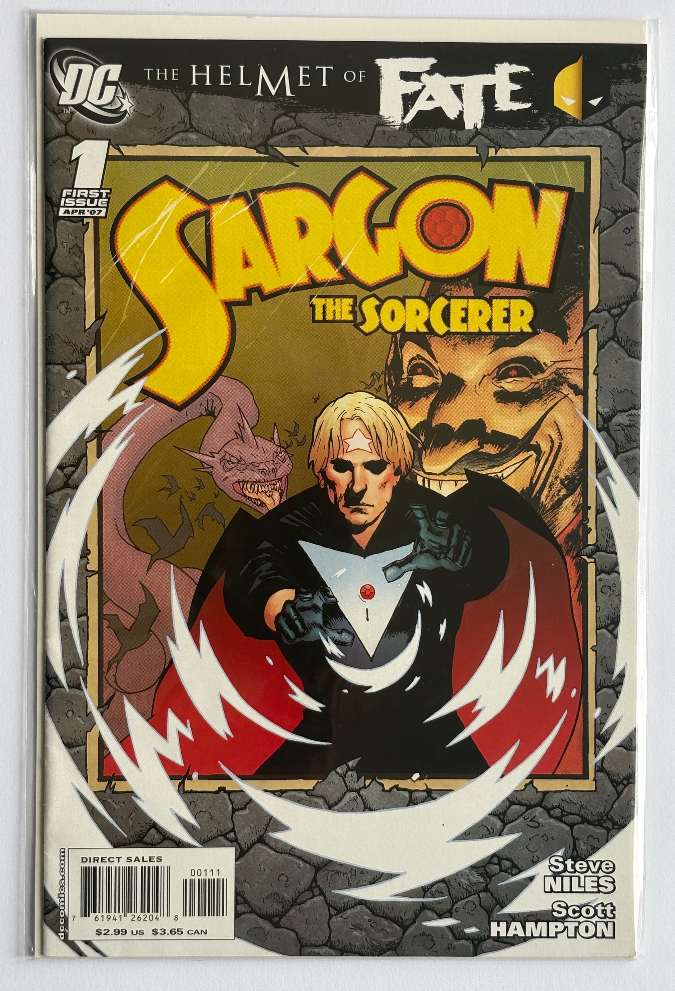 Helmet of Fate: Sargon the Sorcerer #1 - 1st Printing DC  April 2007 F/VF 7.0