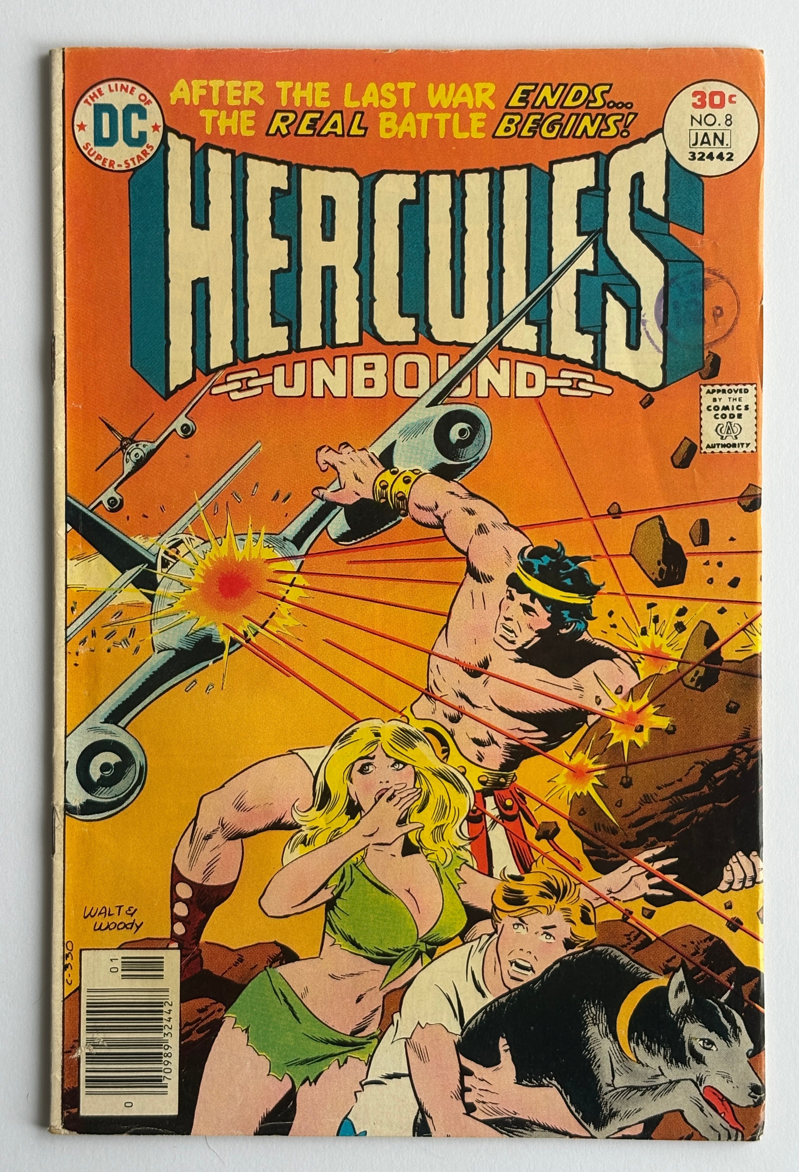 Hercules Unbound #8 - DC Comics January 1977 FN 6.0
