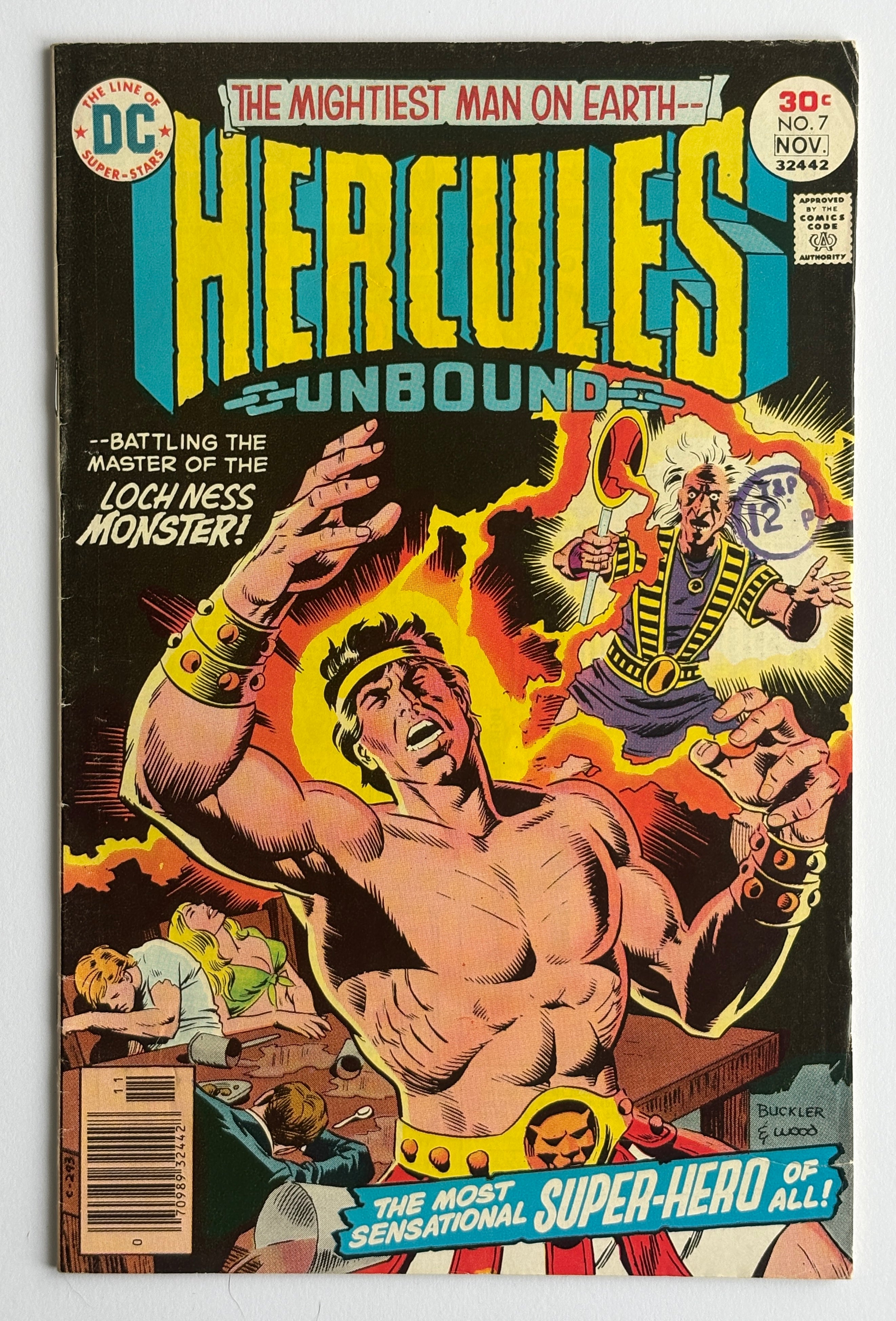 Hercules Unbound #7 - DC Comics November 1976 FN- 5.5