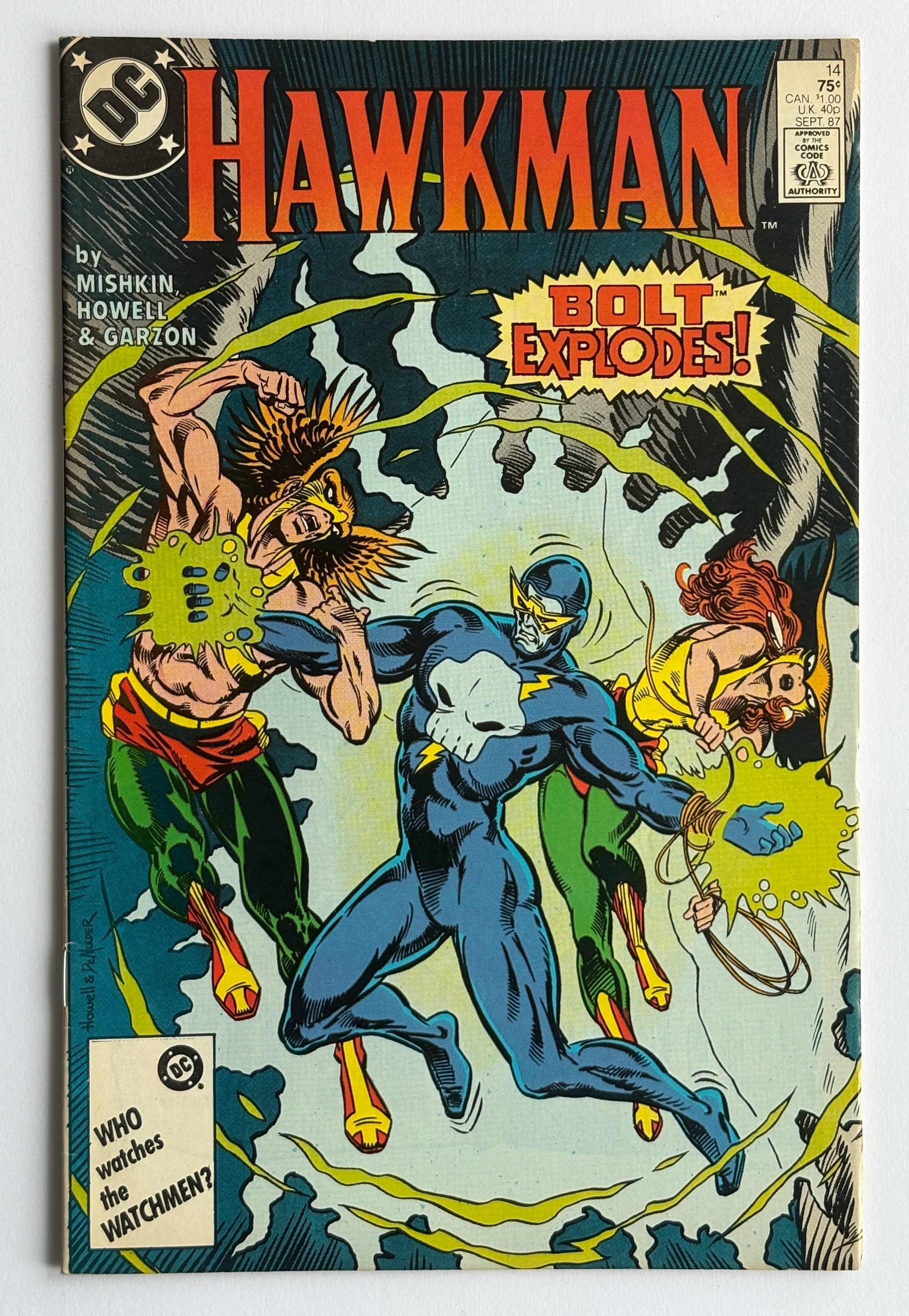 Hawkman #14 - DC Comics September 1987 FN+ 6.5