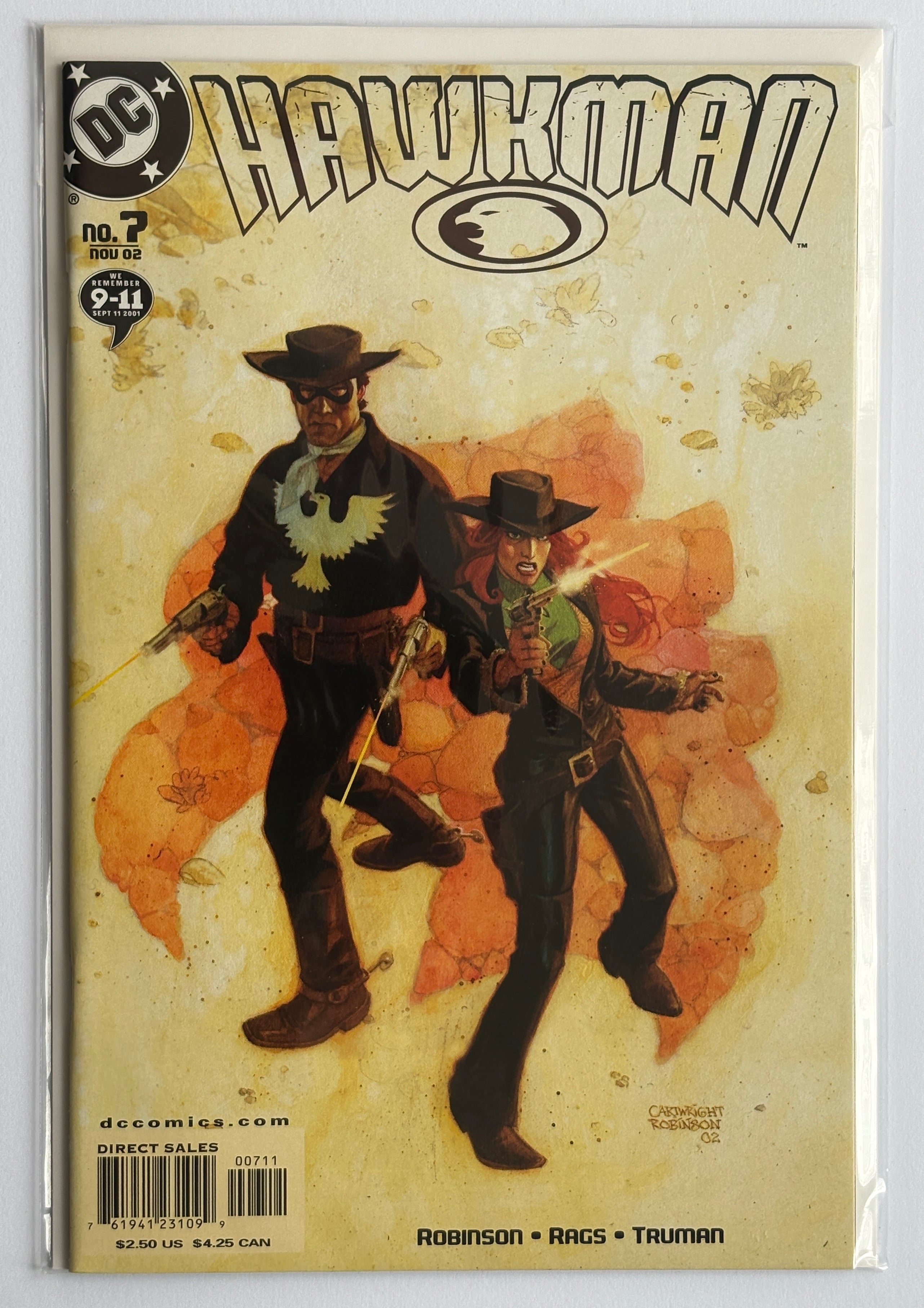Hawkman #7 - 1st Printing DC Comics November 2002 VF+ 8.5