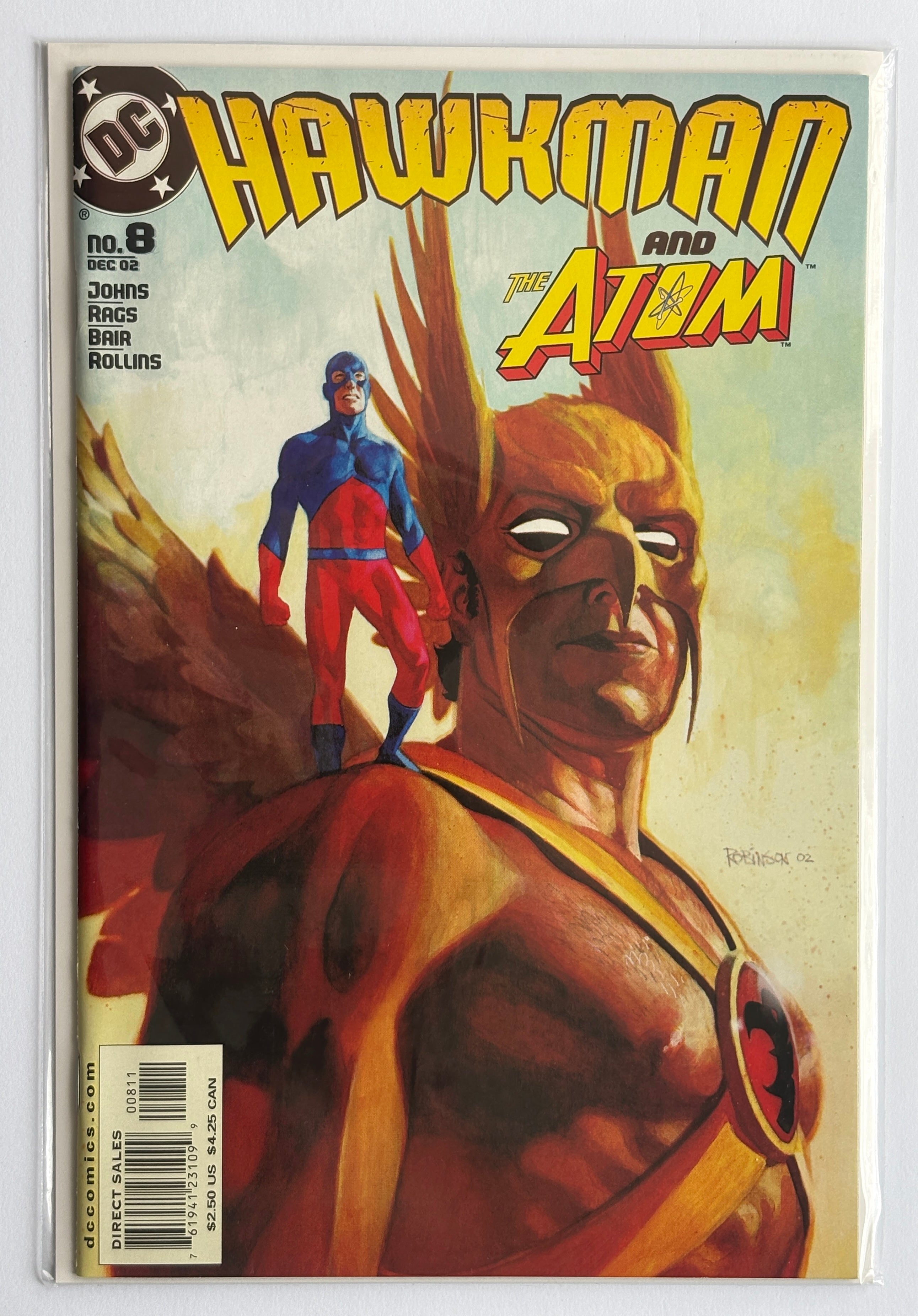 Hawkman #8 - 1st Printing DC Comics December 2002 VF/NM 9.0