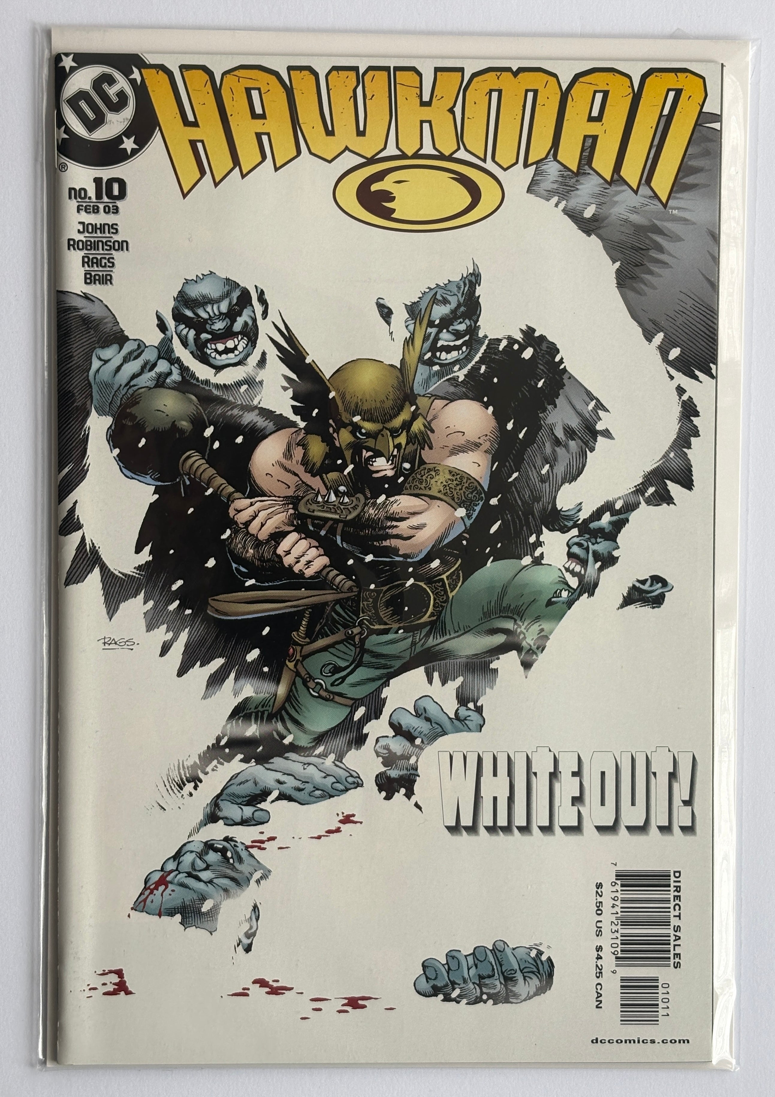 Hawkman #10 - 1st Printing DC Comics February 2003 VF/NM 9.0