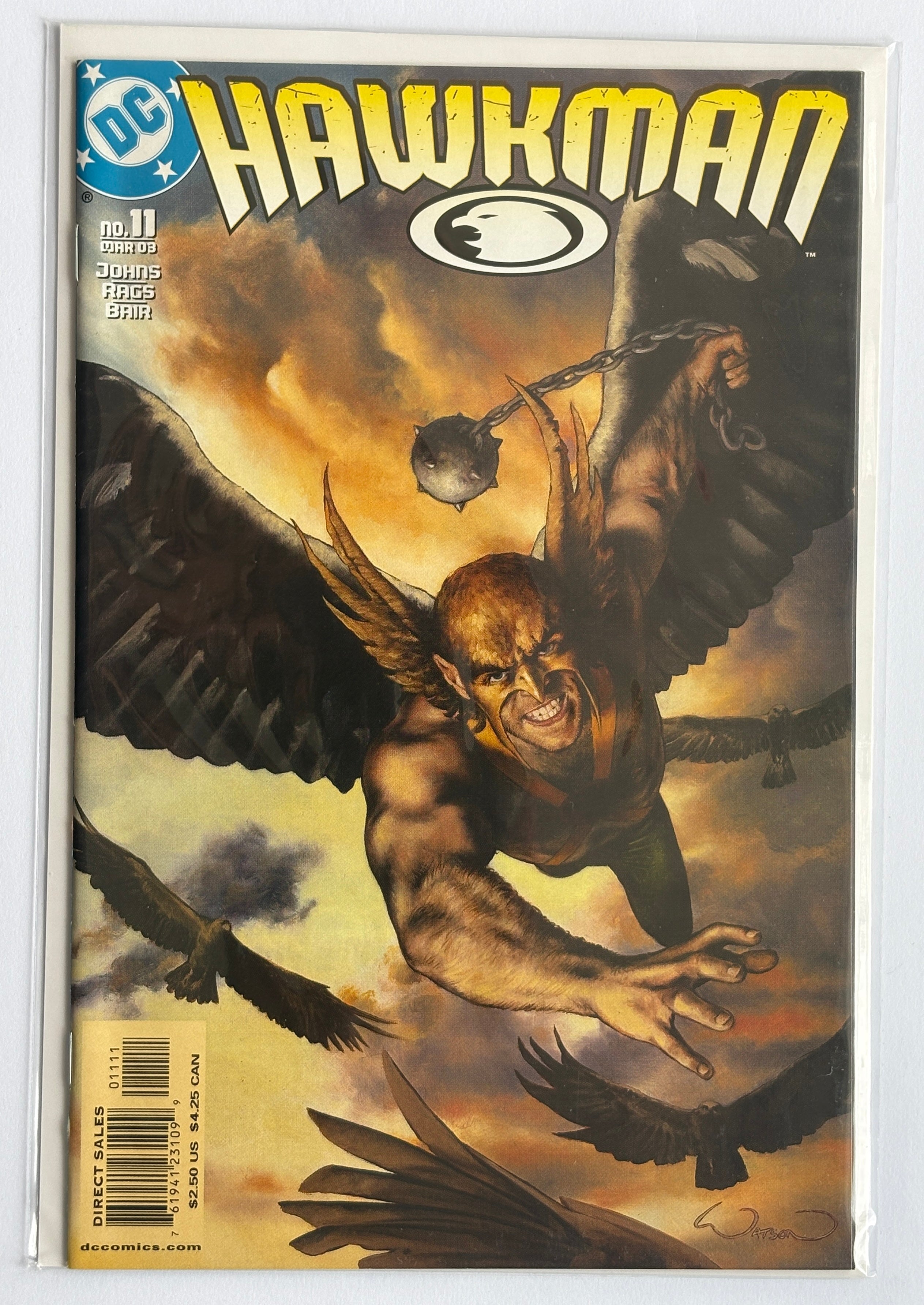 Hawkman #11 - 1st Printing DC Comics March 2003 VF+ 8.5