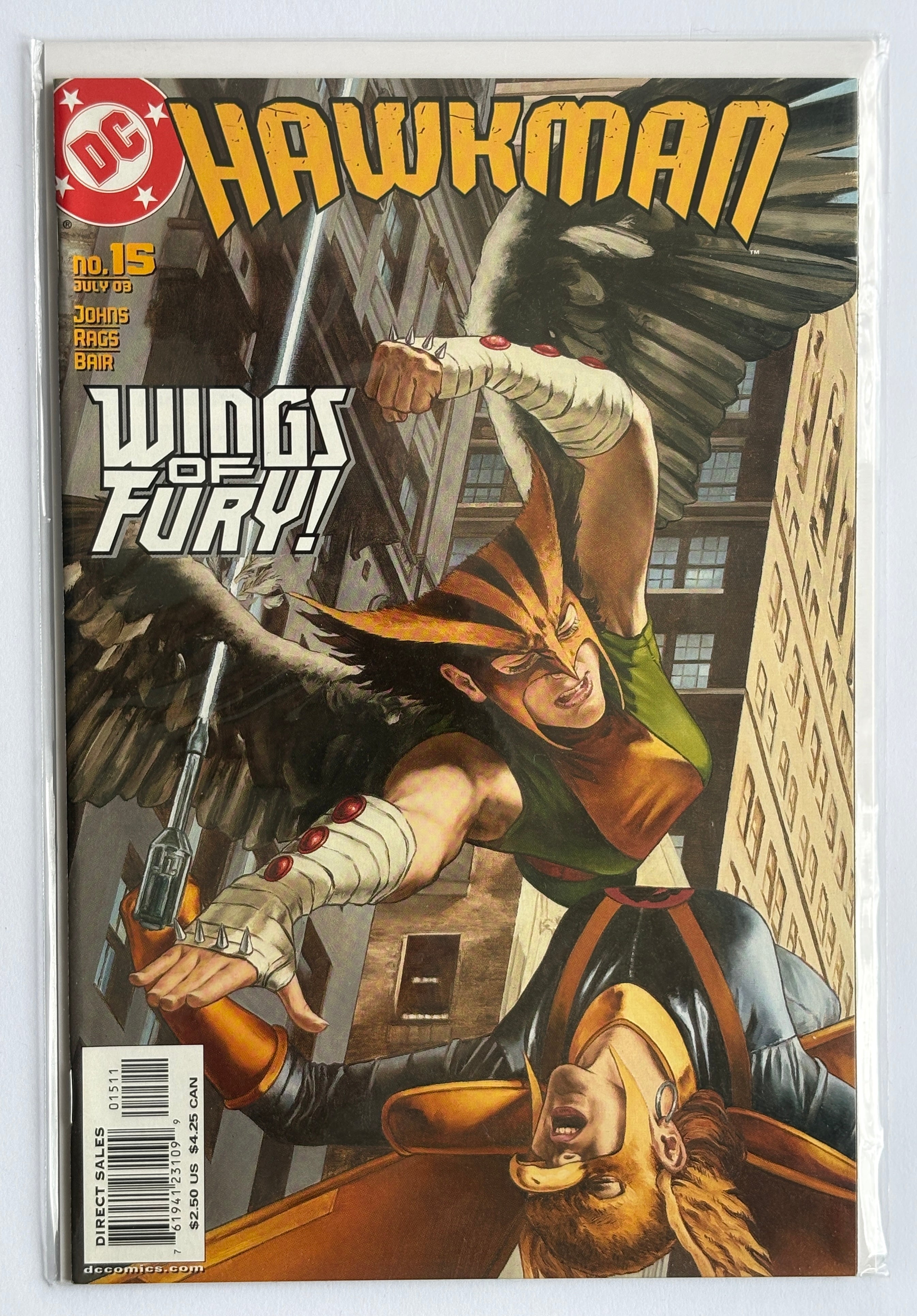 Hawkman #15 - 1st Printing DC Comics July 2003 VF/NM 9.0