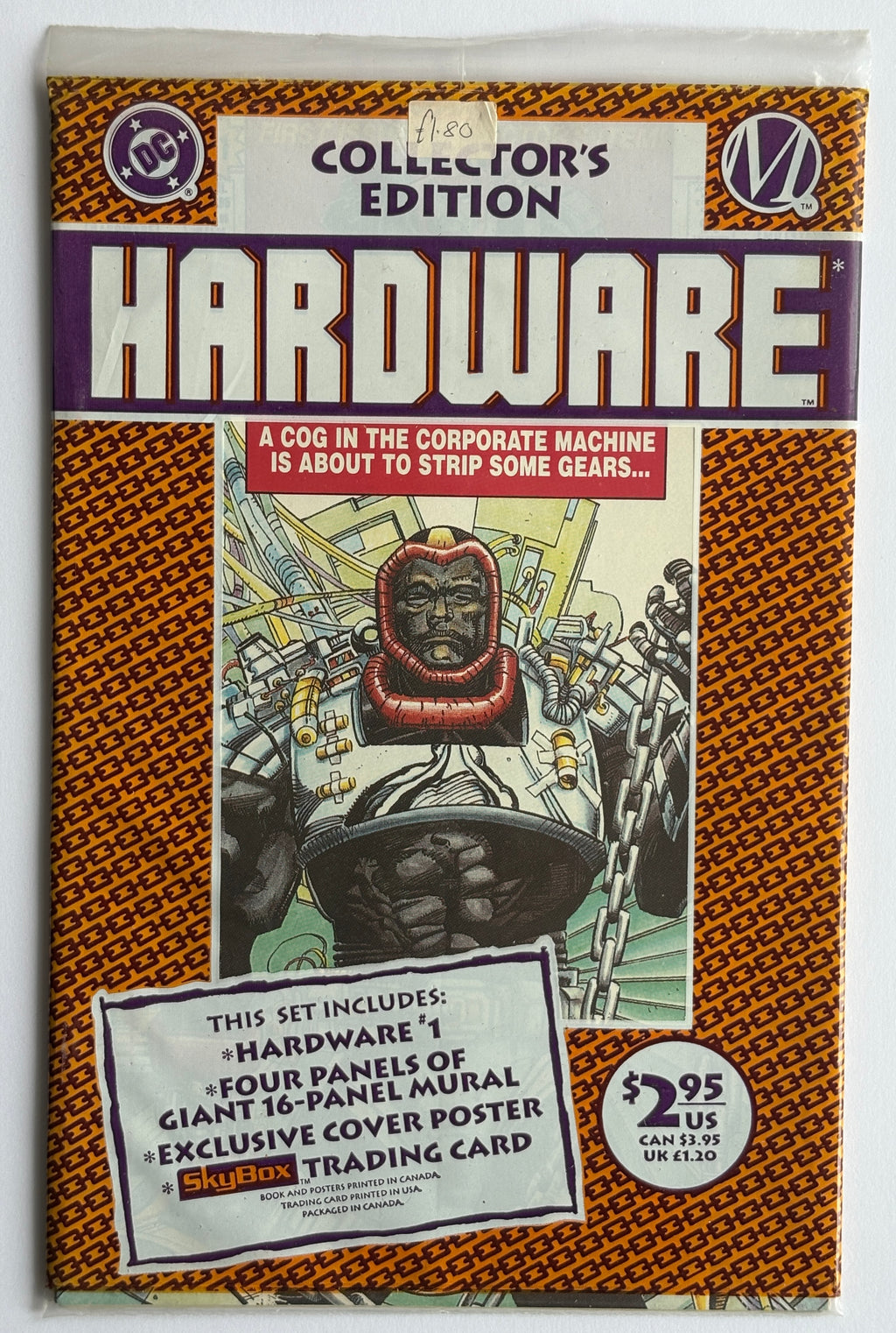 Hardware #1 - DC Milestone Comics April 1993 Still Sealed in Polybag