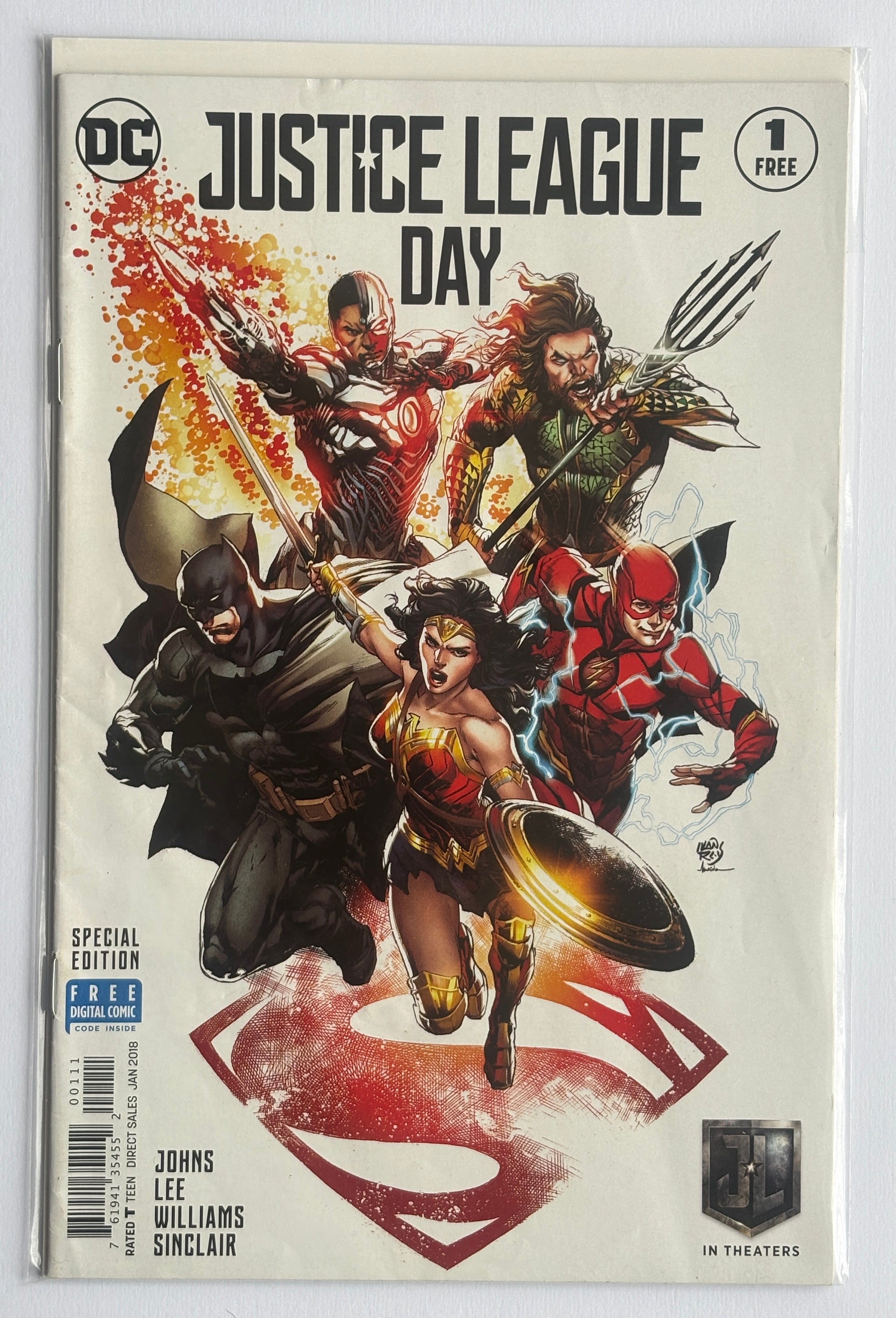 Justice League Day Special Edition #1 - Jaunuary 2018 FN+ 6.5