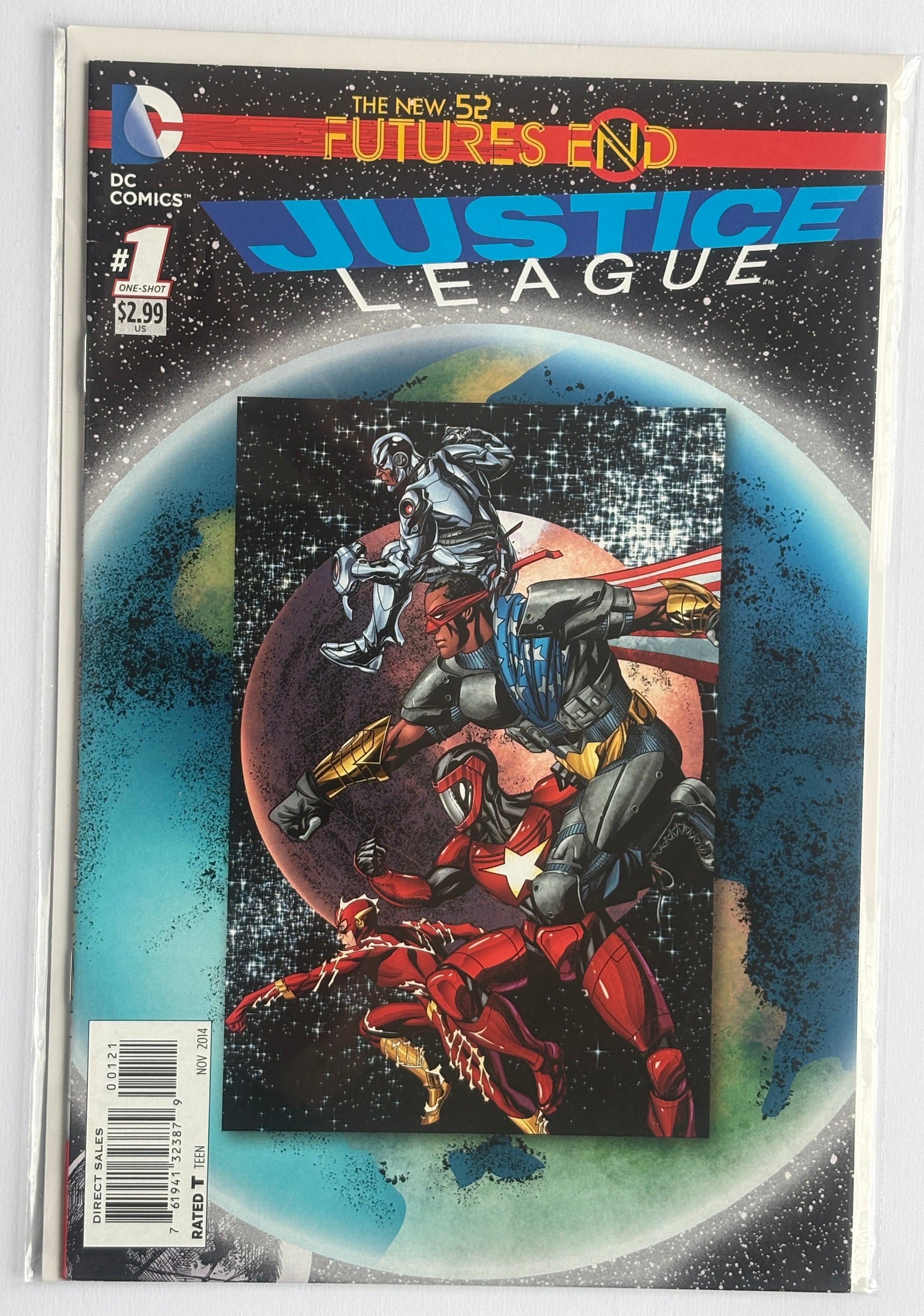 Justice League #1 - The New 52 - 1st Printing - DC Comics November 2014 FN+ 6.5