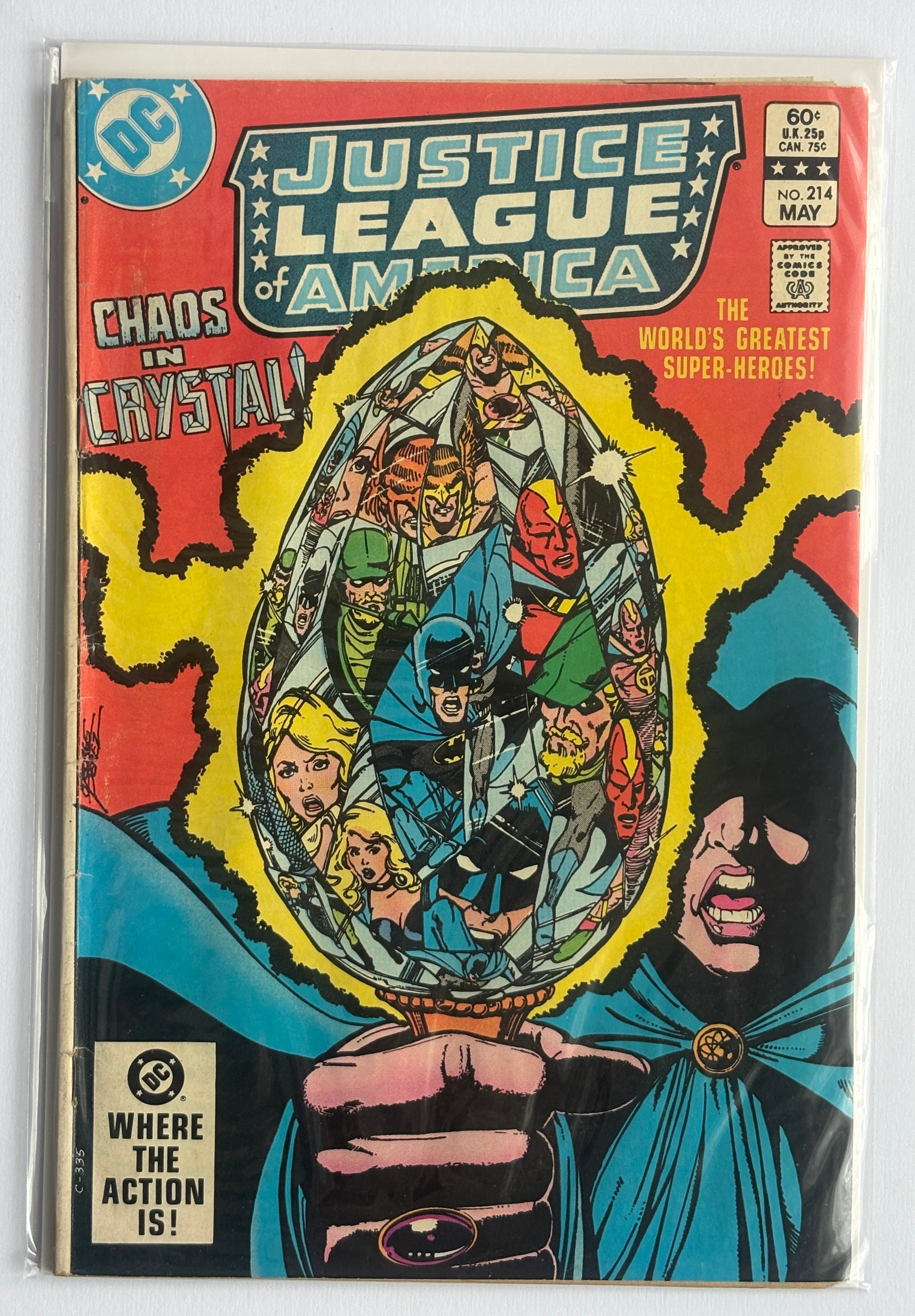 Justice League of America #214 - DC Comics May 1983 VG/FN 5.0