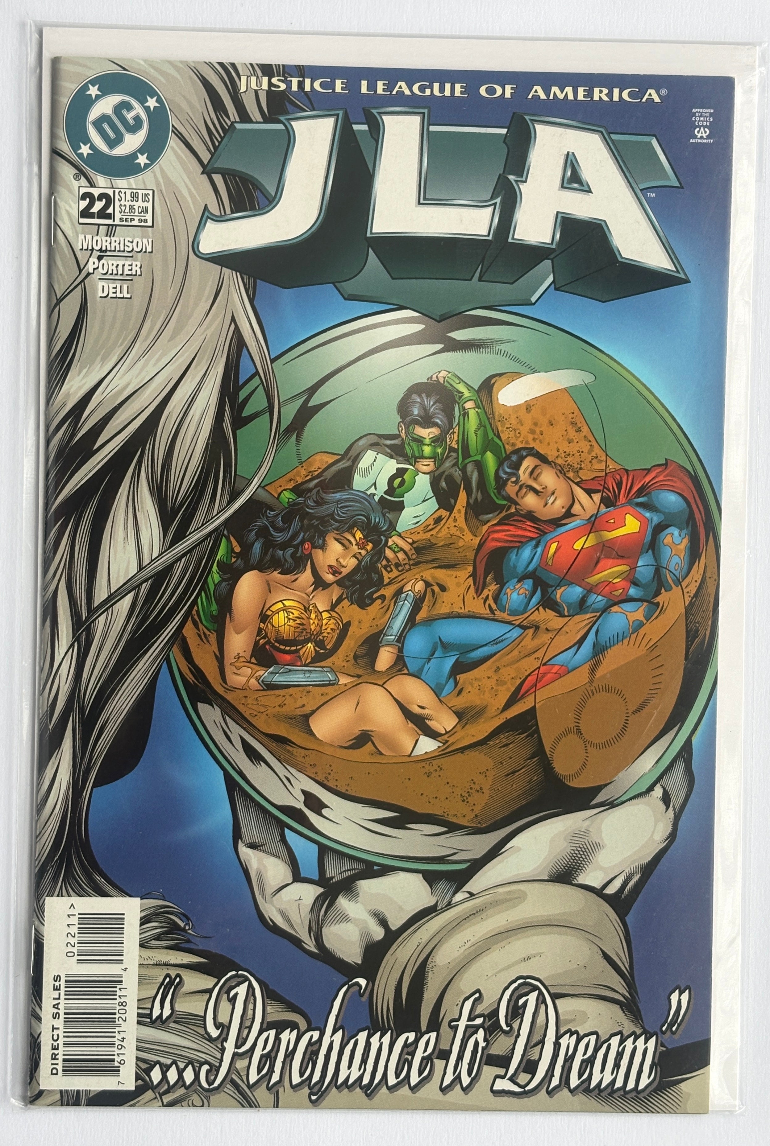 JLA #22 - Justice League of America - 1st Print DC Comics September 1998 VF+ 8.5