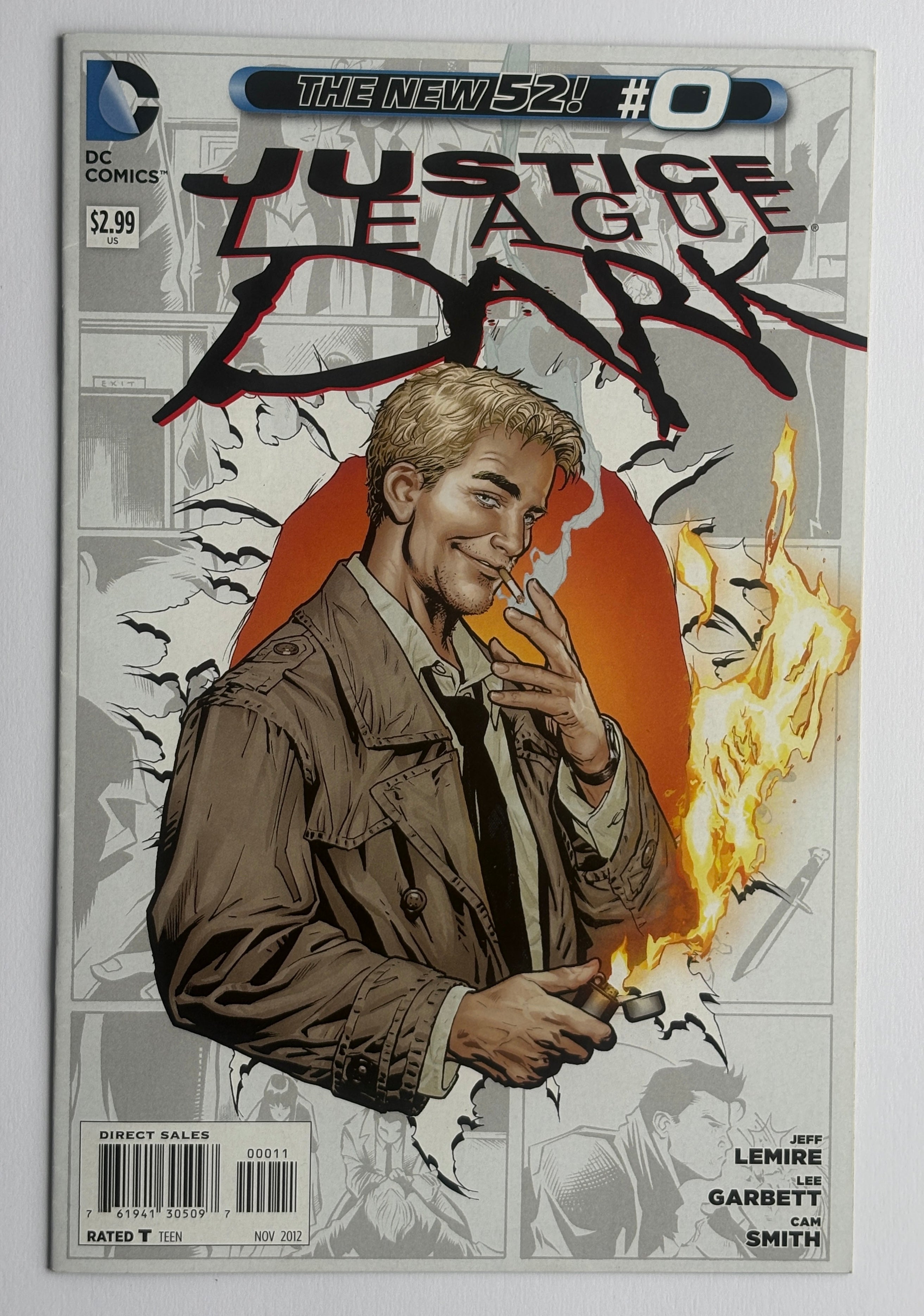 Justice League Dark #0 - The New 52 1st Printing DC Comics November 2012 VF- 7.5